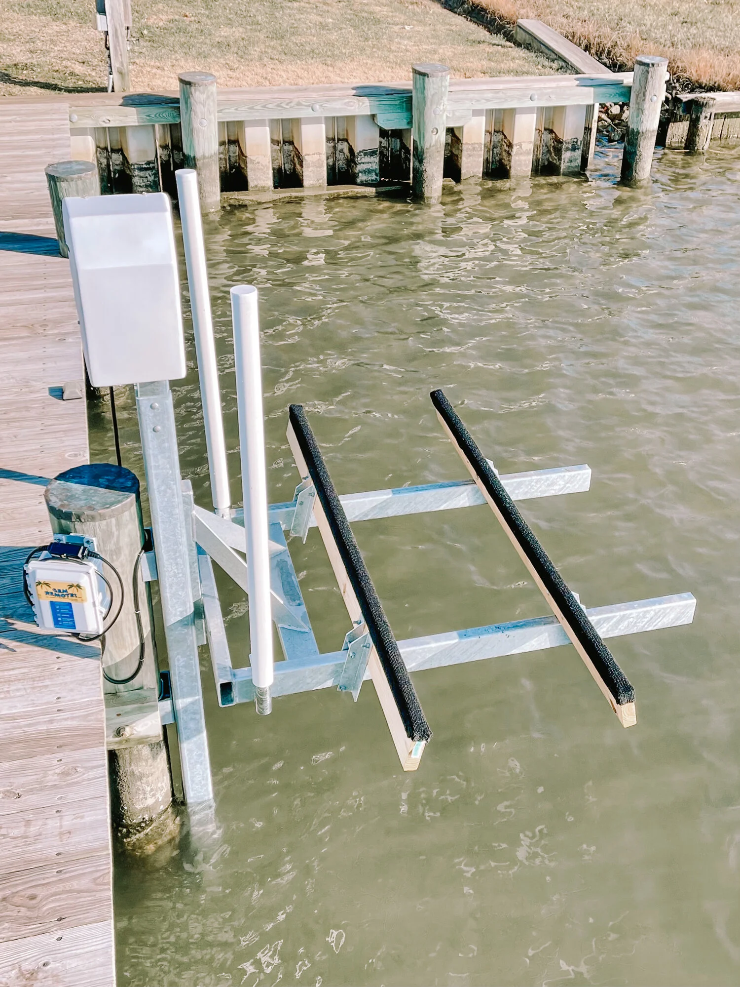 PWC Lifts Jet Ski Lifts Mini Mag — Magnum Boat Lifts By Boat