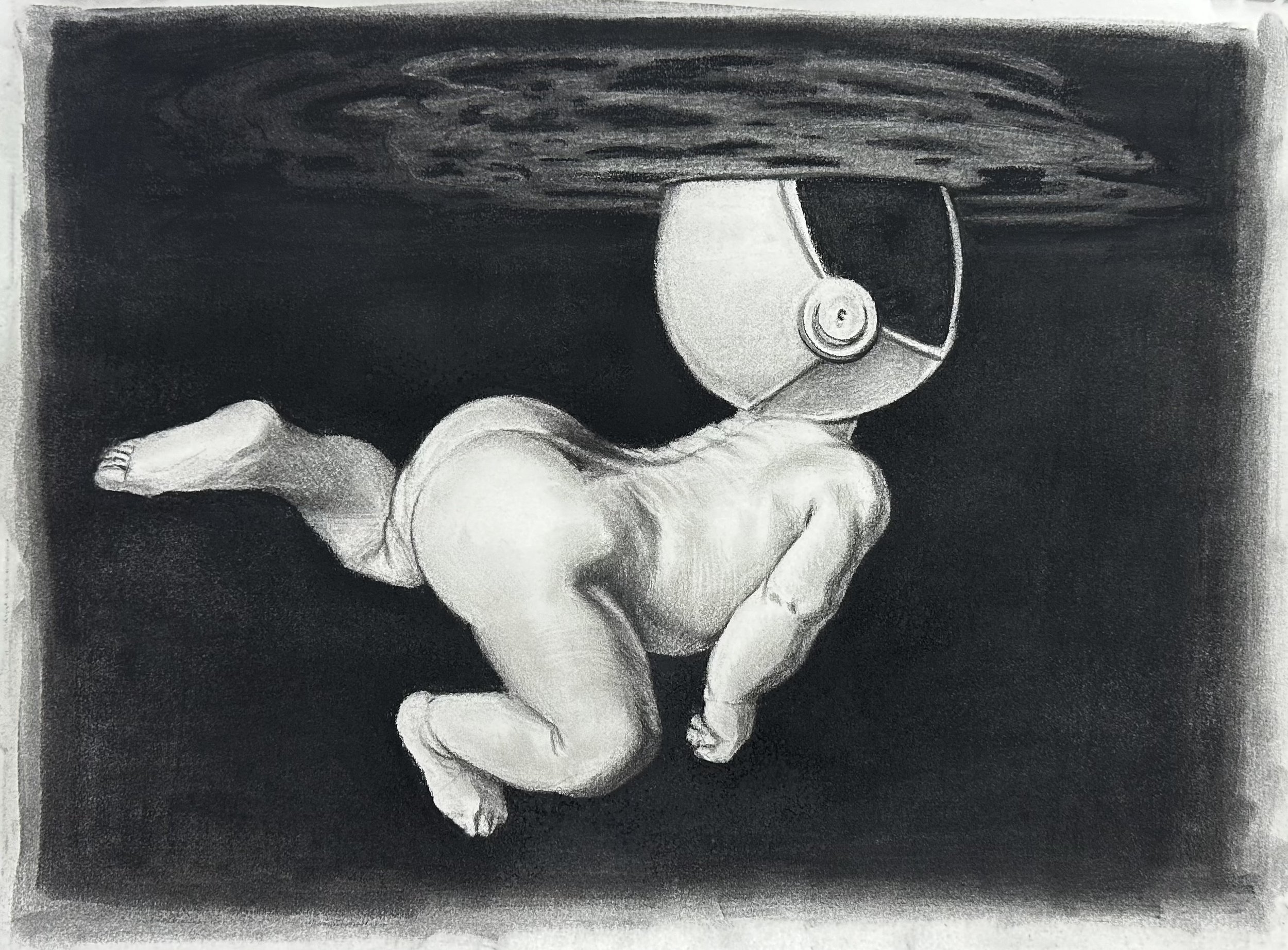 “Spacebaby Below The Surface I”