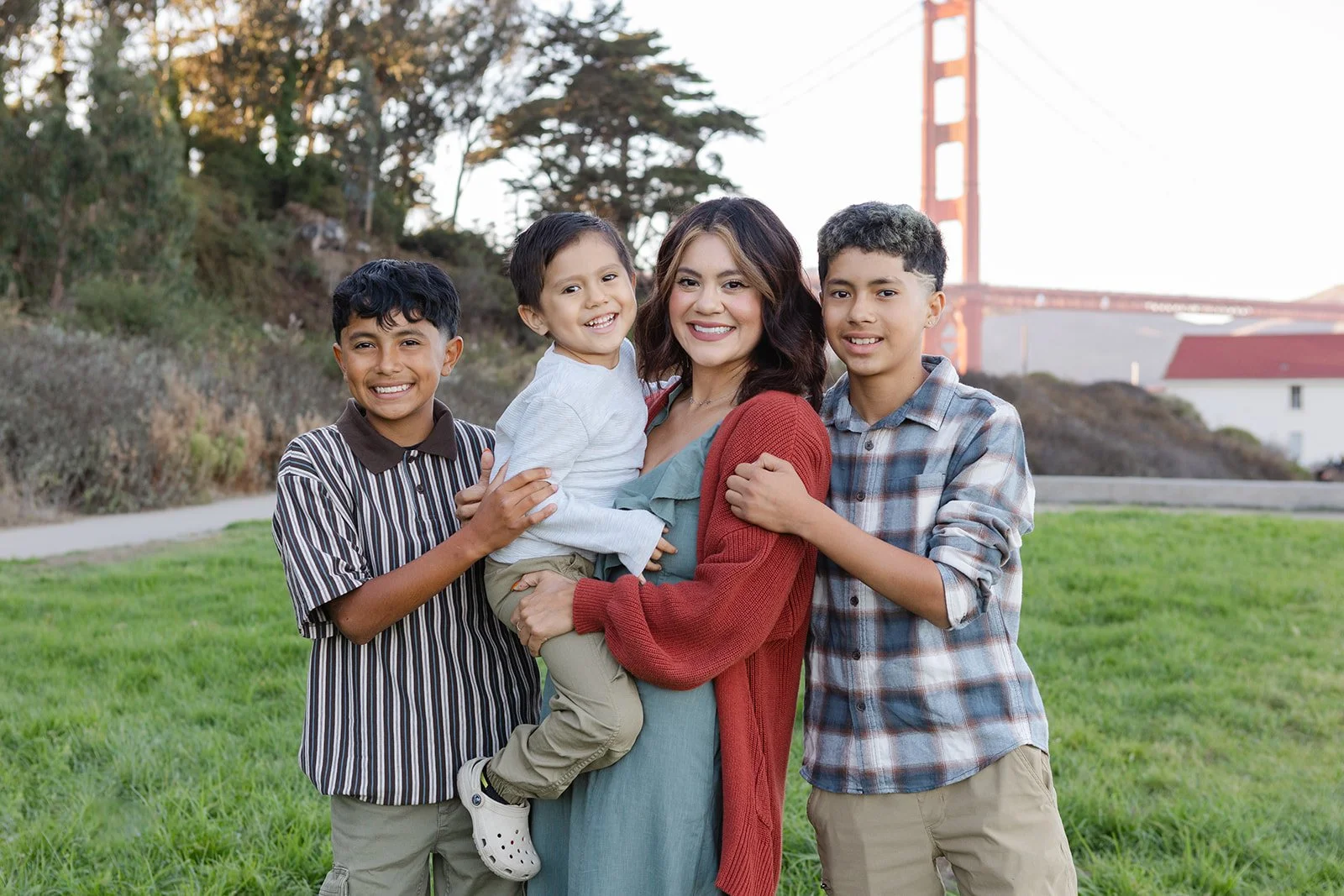 Fall Mini Session at the Golden Gate Bridge in San Francisco