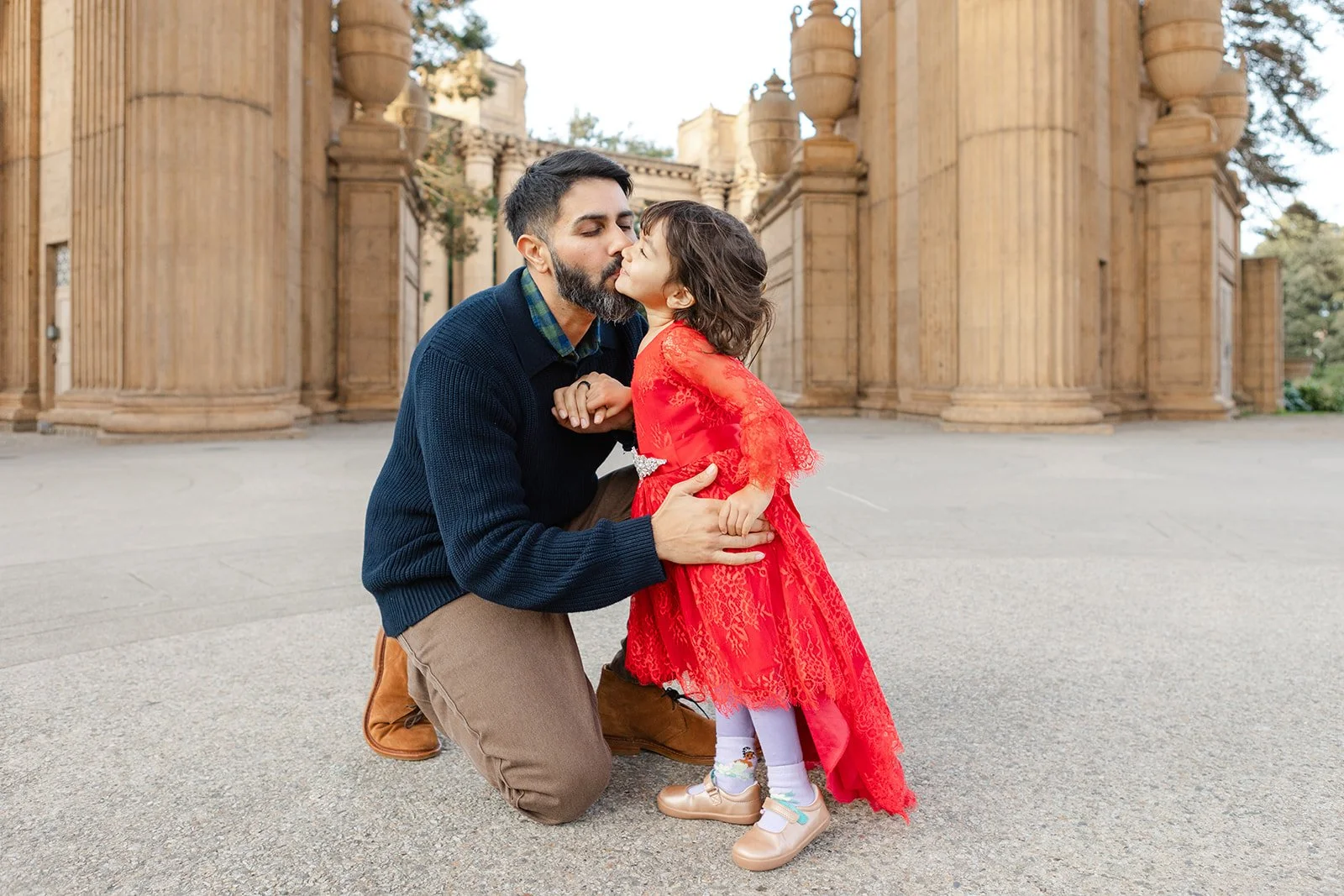 San Francisco Fall Mini Session at the Palace of Fine Arts