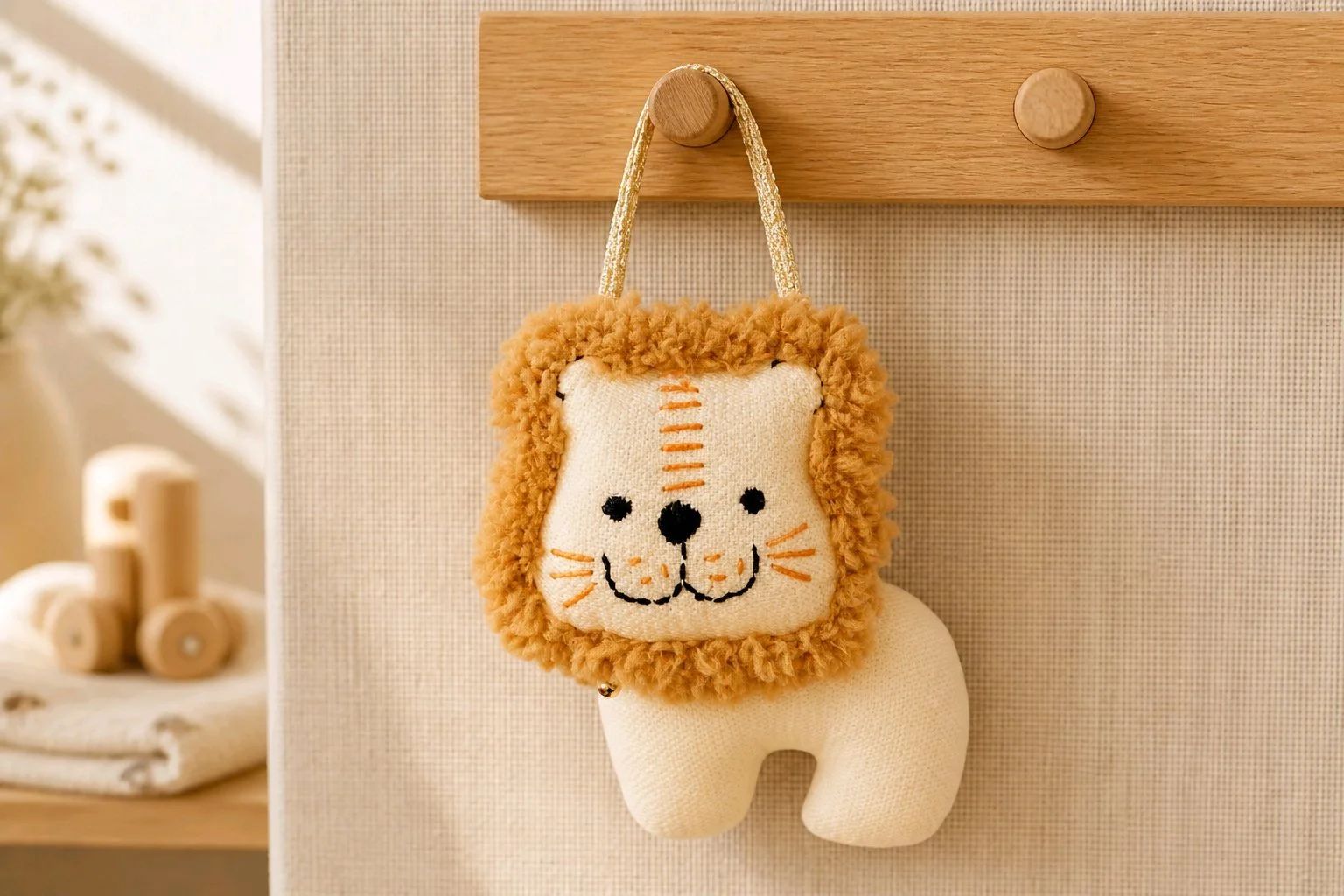 Lion Keychain