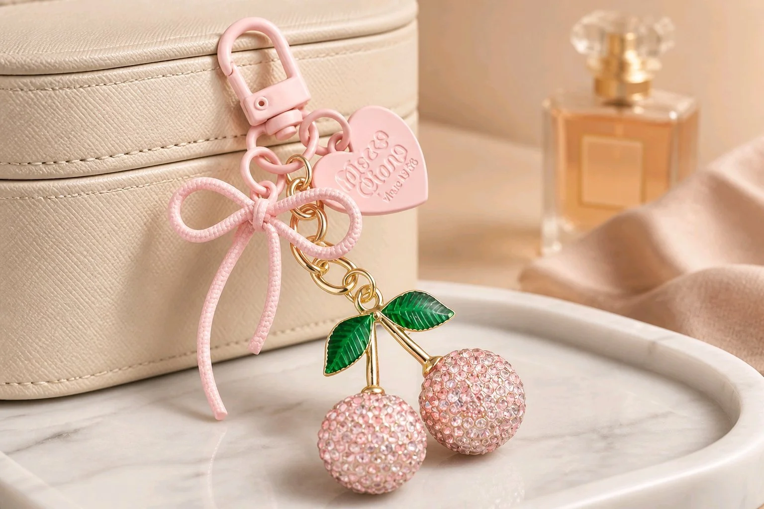 Crystal Cherry  & Bow
