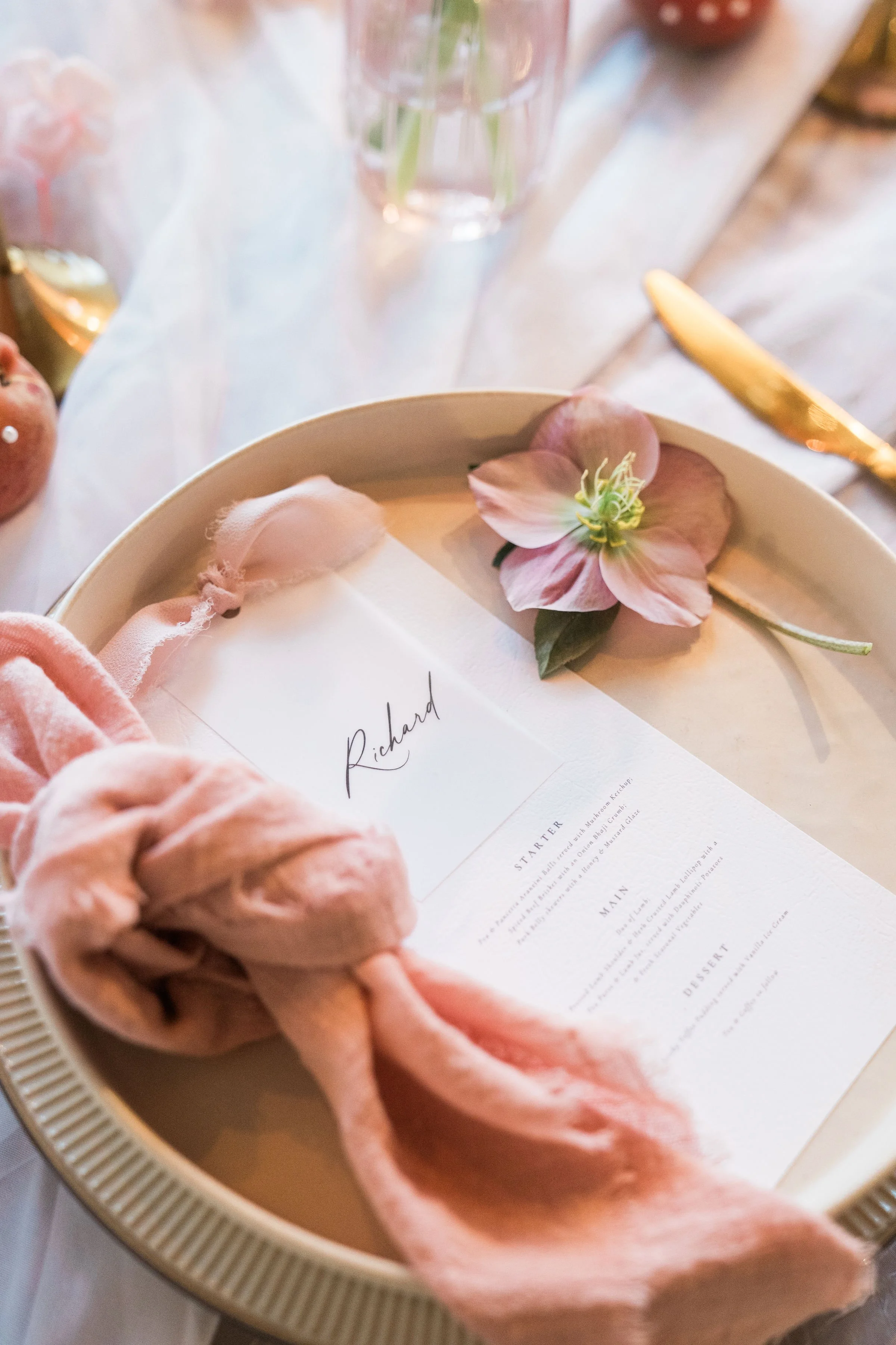 Wedding Menus