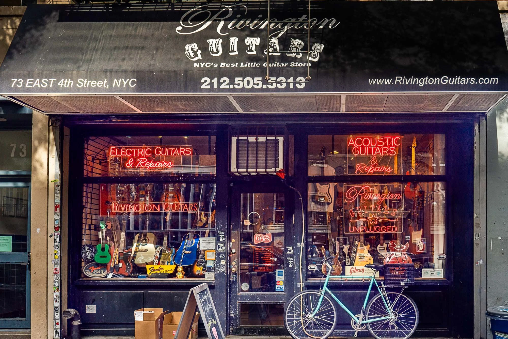 Rivington Guitars, East Village
