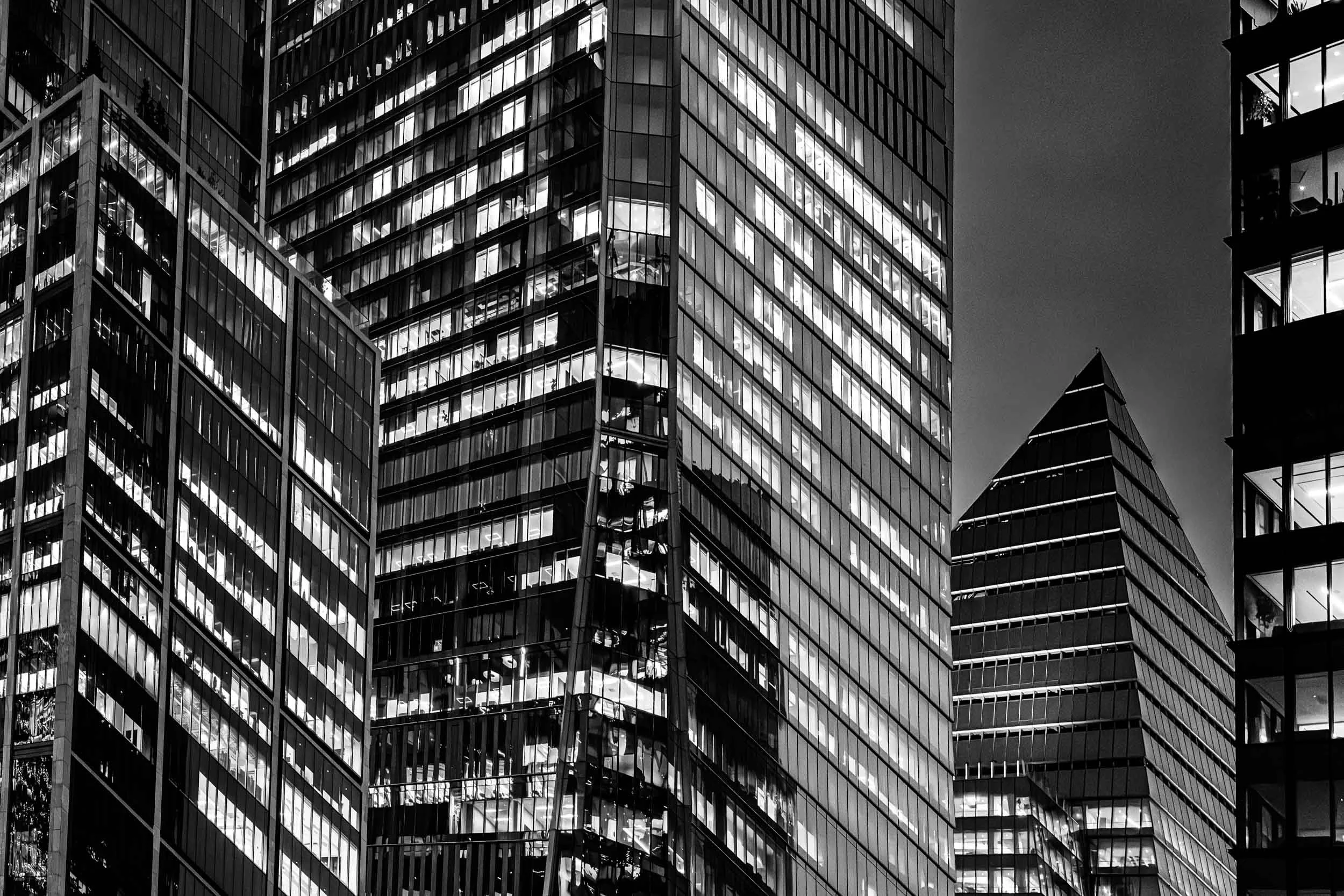 Skyscrapers at Night