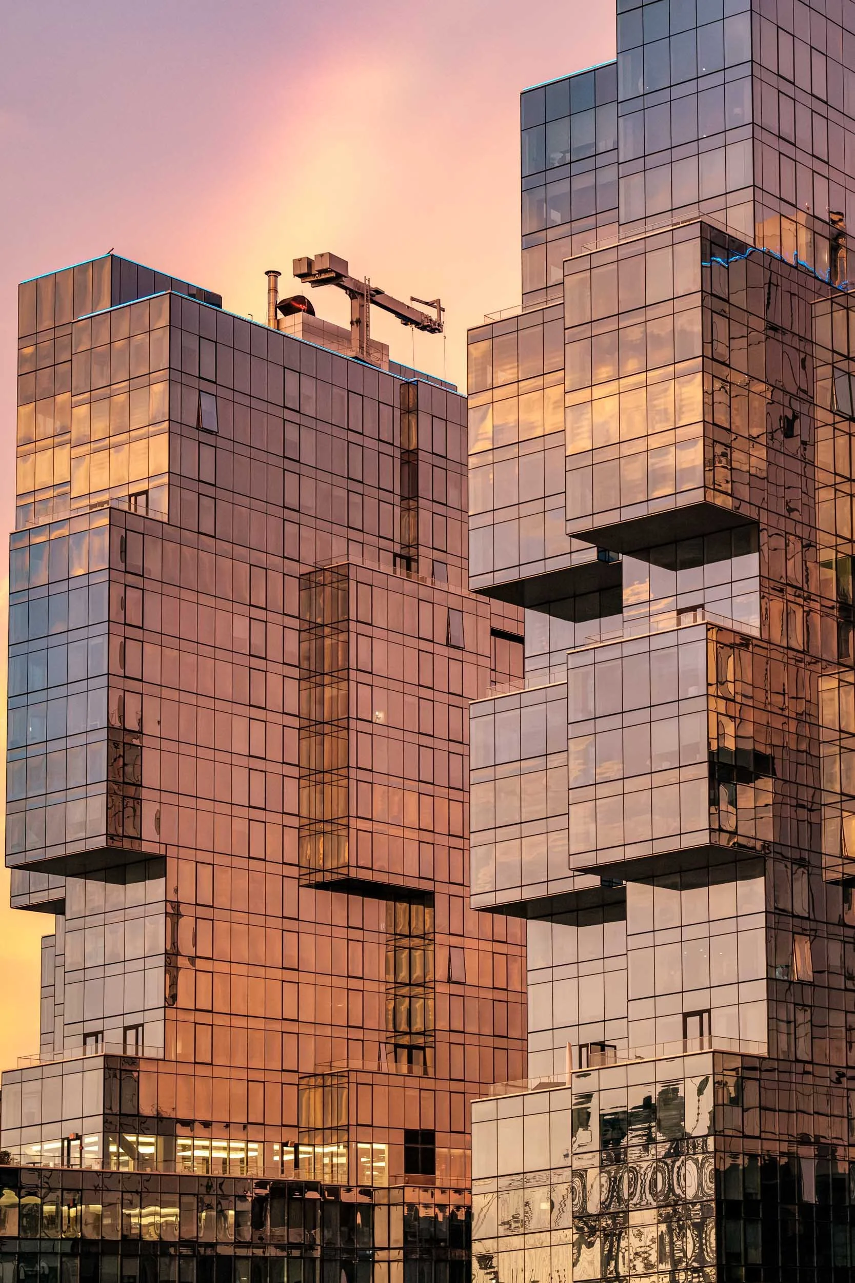 Sunset Cubes
