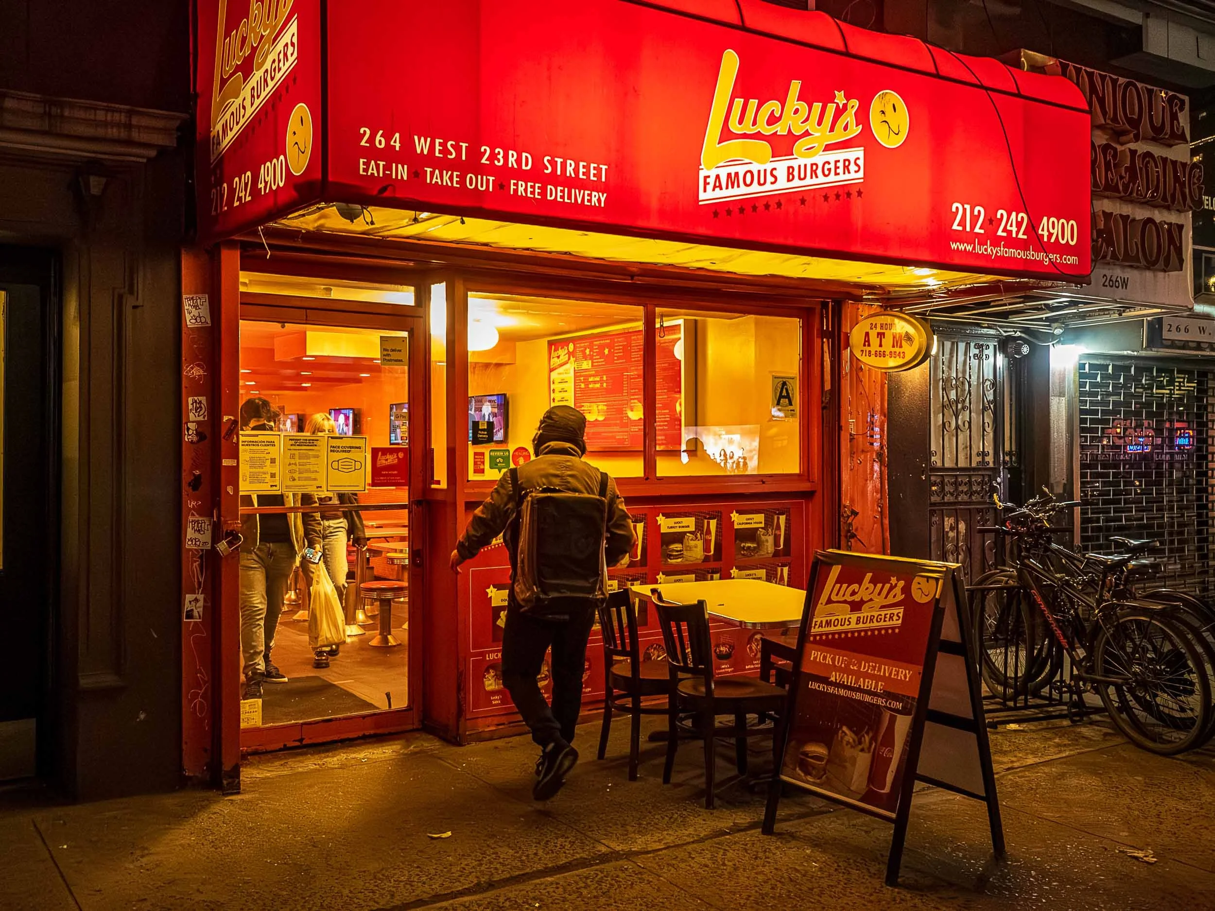 Lucky's Burger, Chelsea