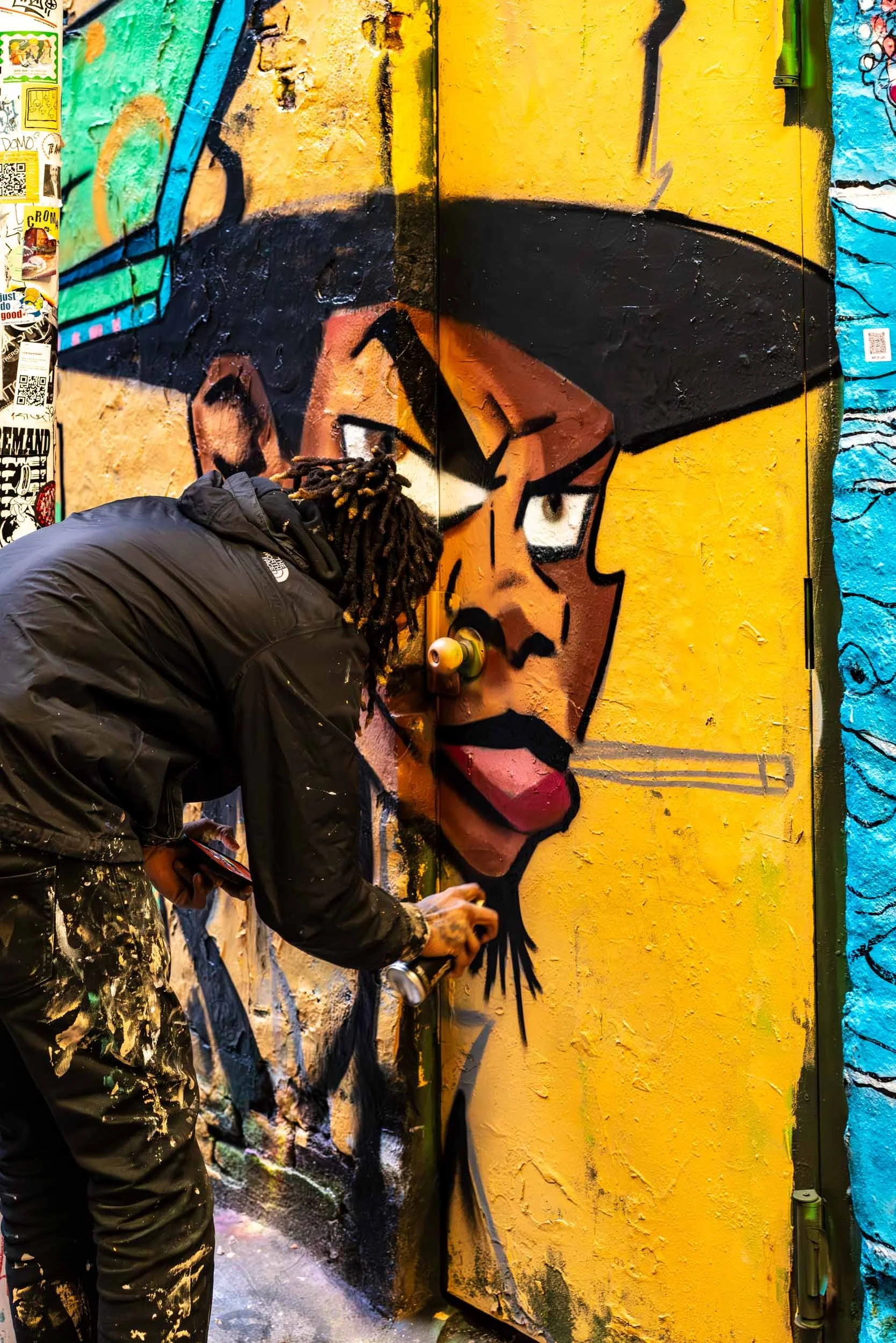 Graffiti Artist Freeman Alley