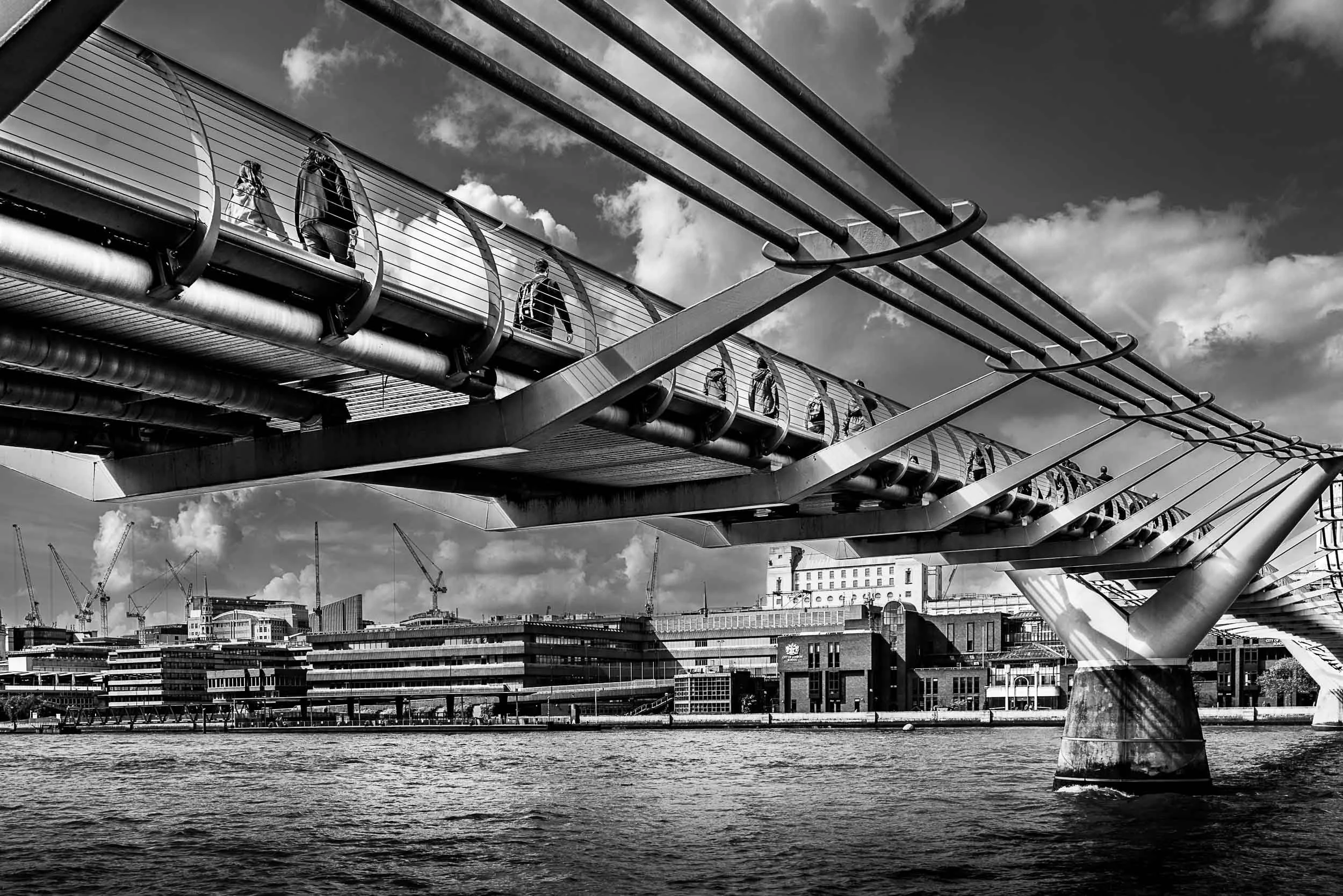 The Millennium Bridge, London