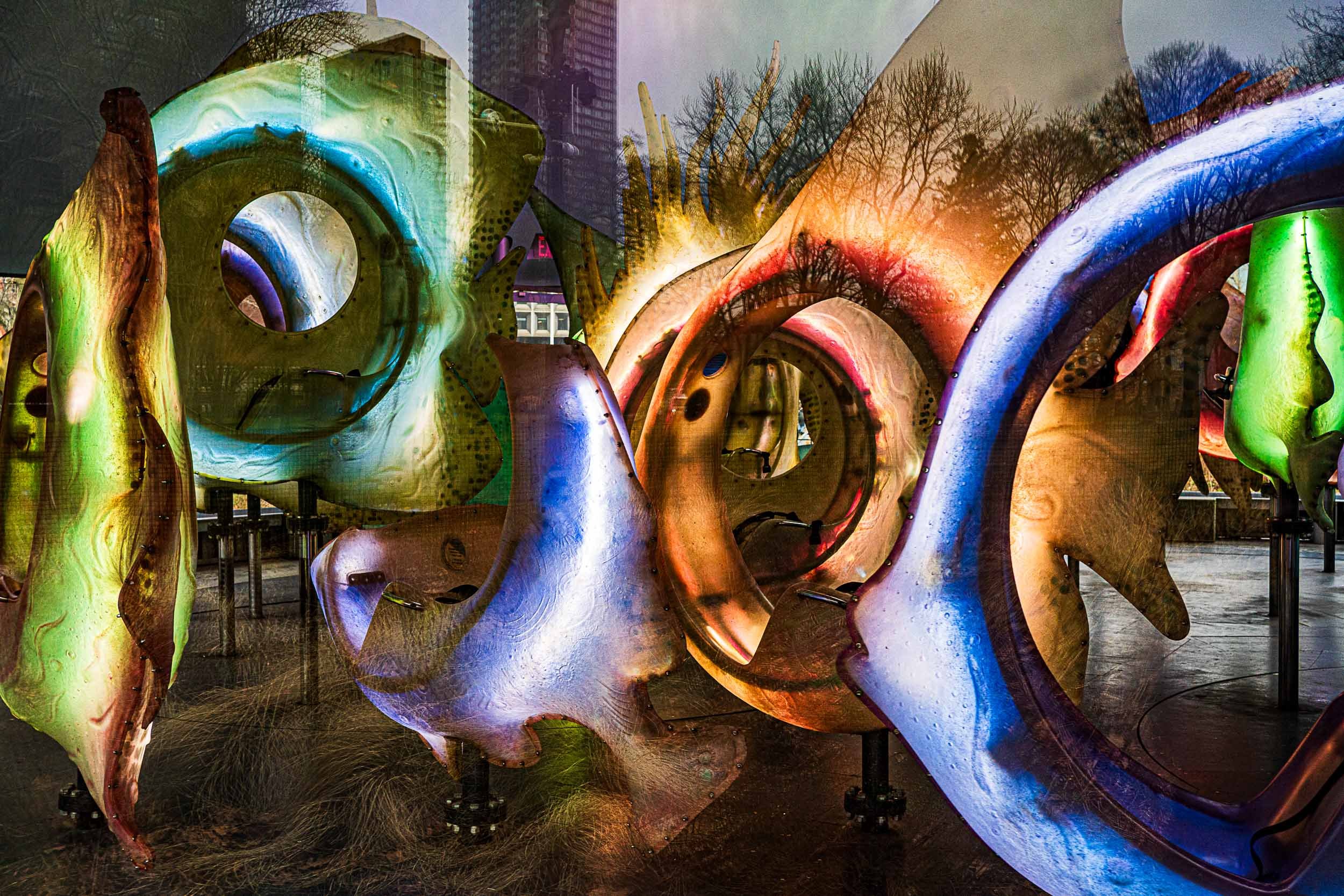 Sea Glass Carousel Chair, Downtown Manhattan