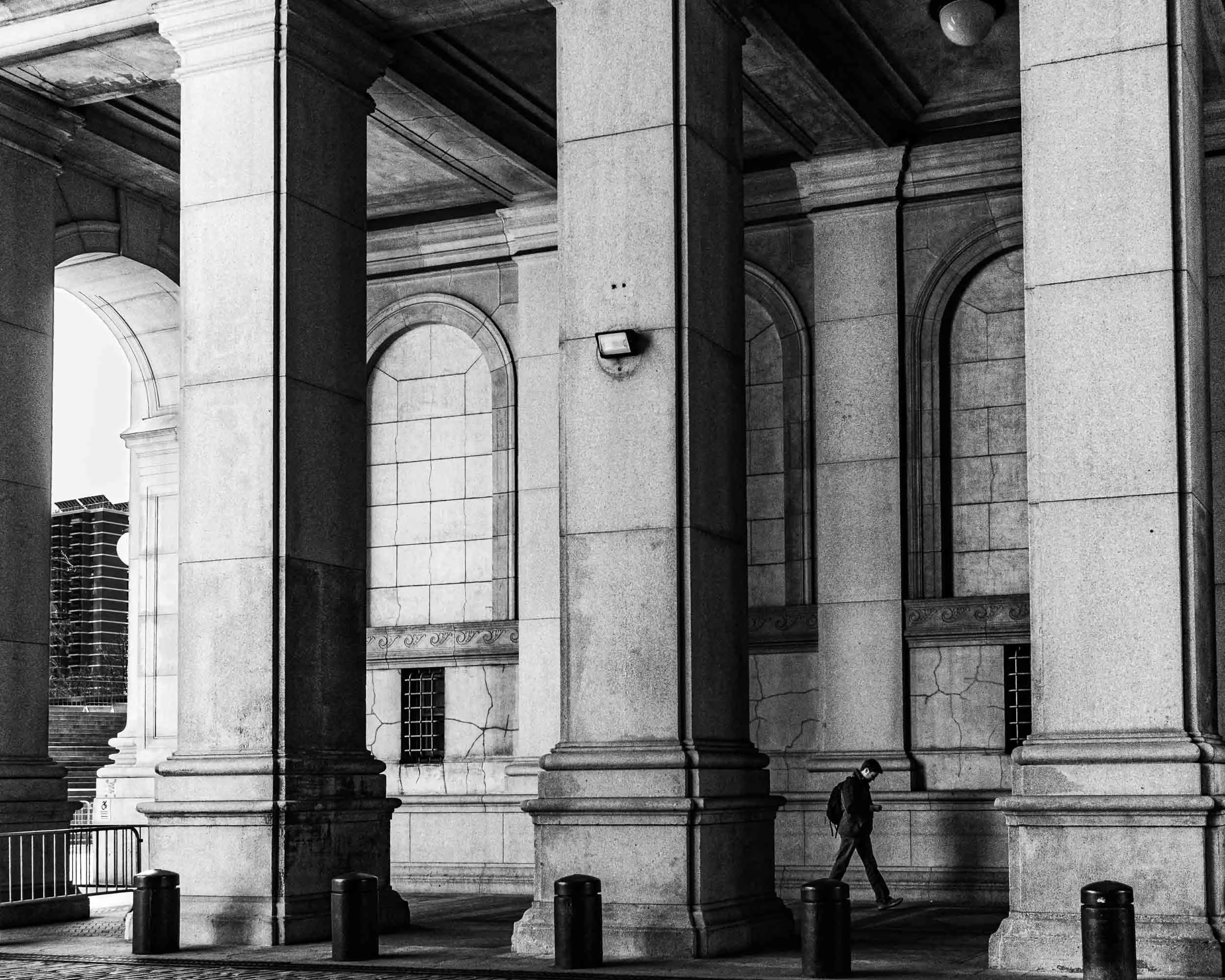 Beneath the Columns