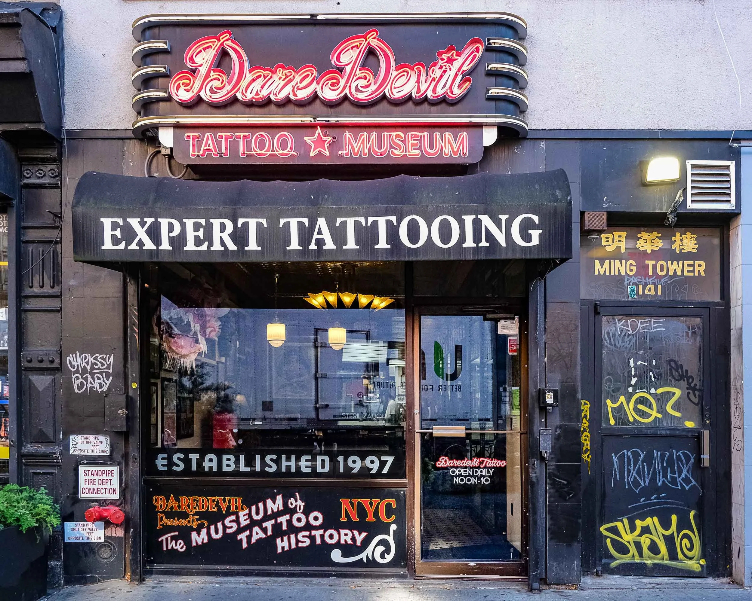 Dave Devil Tattoo Museum, Lower East Side
