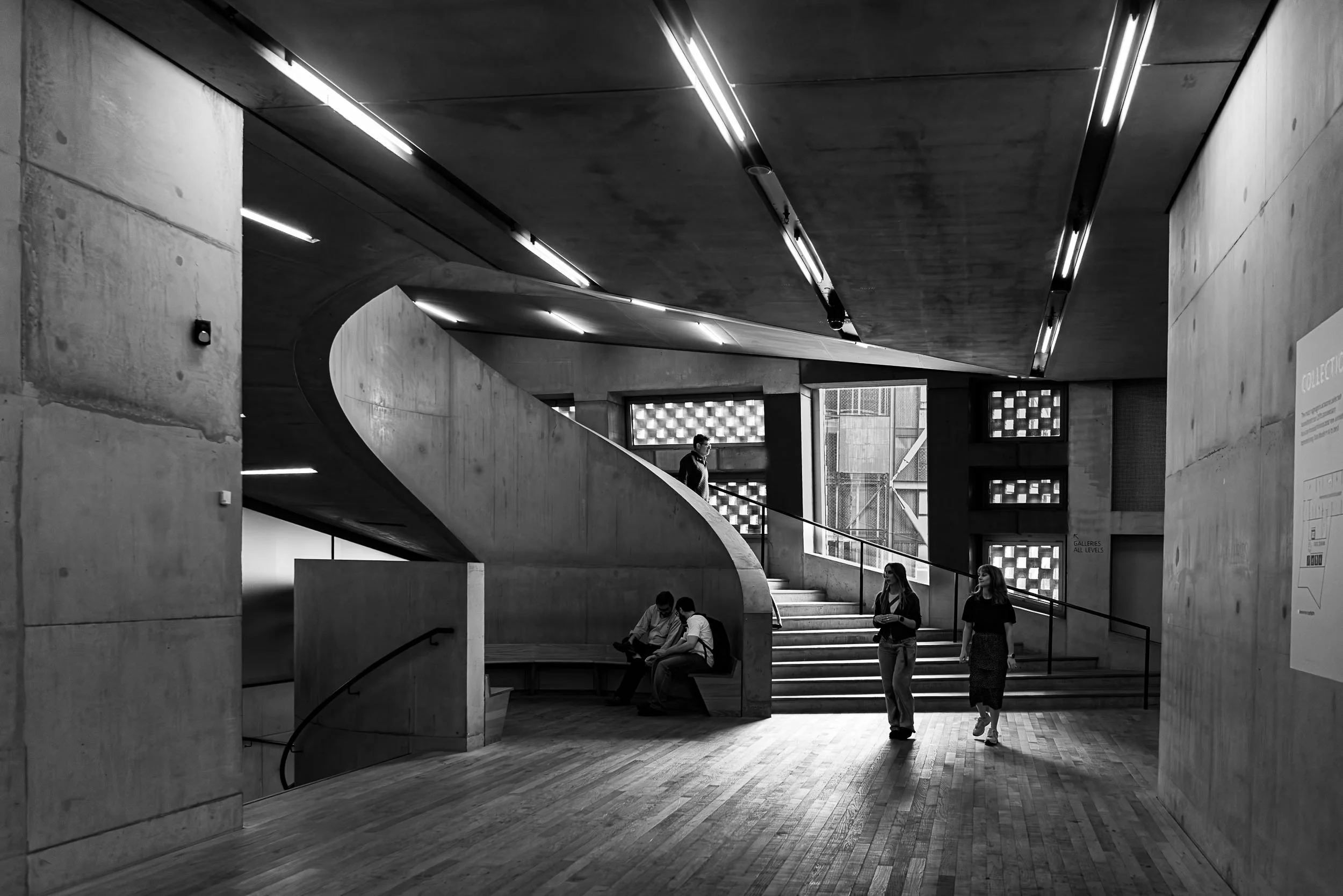Switch House Staircase and Window