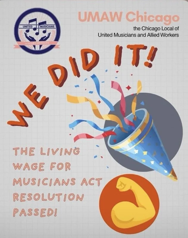 The Living Wage for Musicians Act passes Chicago City Council