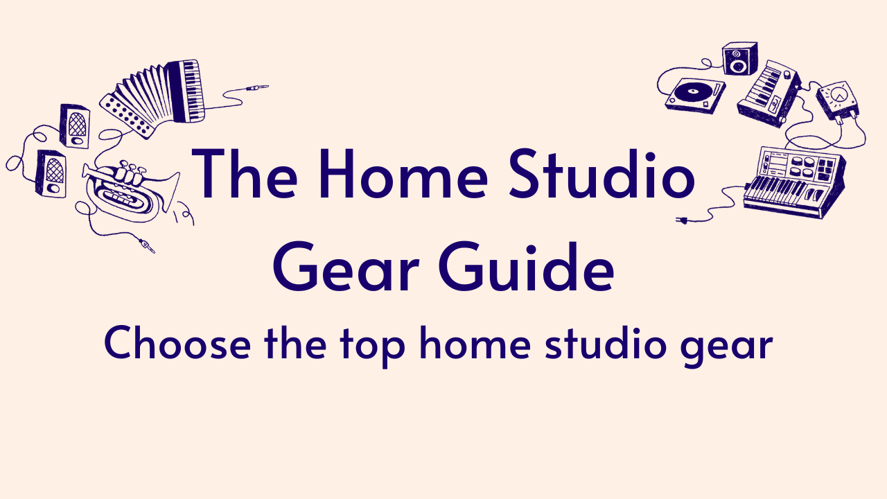 Download the Home Studio Gear Guide from DIY Music Guide and choose the top home studio gear.