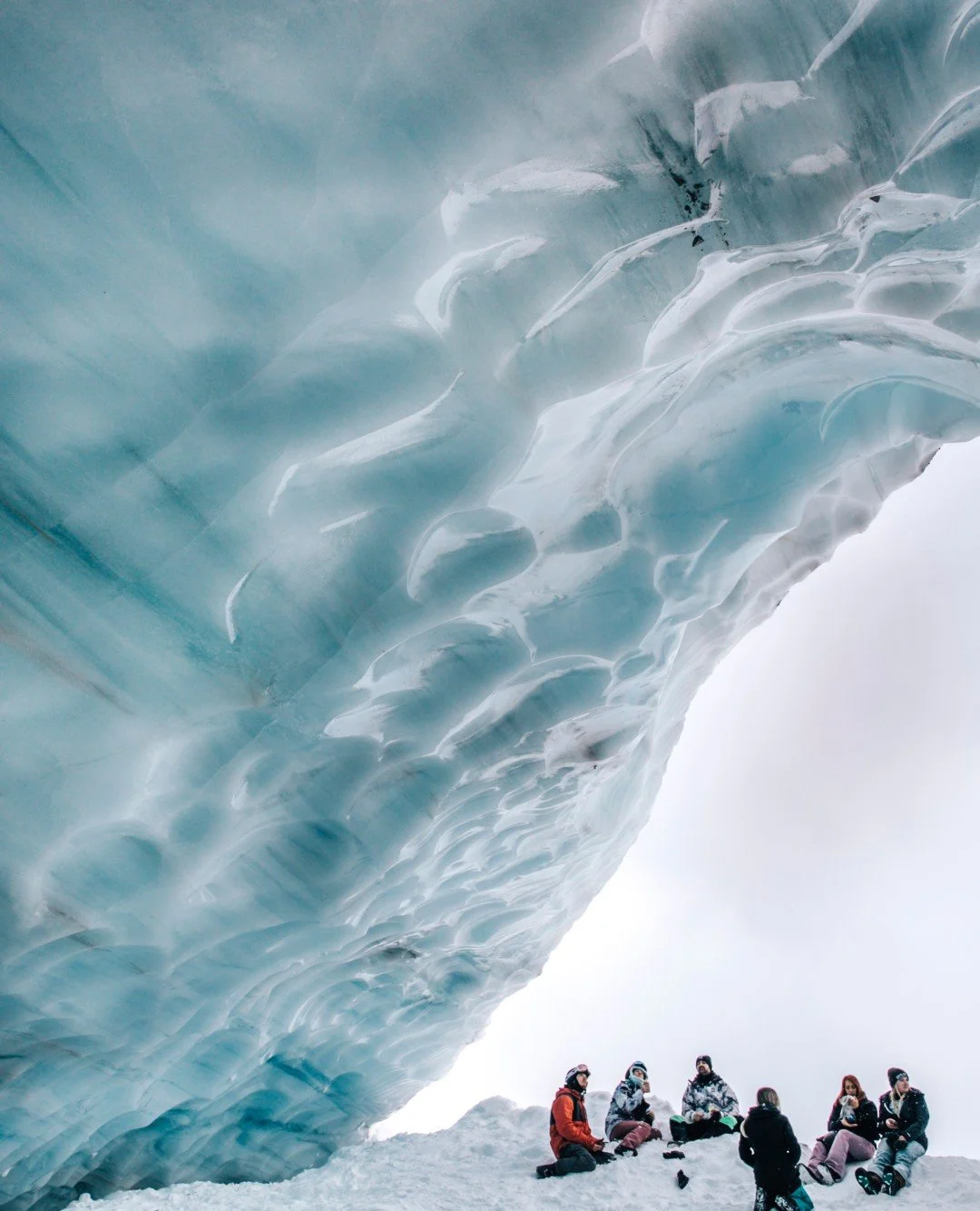 Did you know you can explore a glacier ice cave from the top of Blackcomb? Just follow this route:

Blackcomb Gondola (only 75 meters from Sundial Hotel) &rarr; Glacier Creek &rarr; Glacier Express &rarr; Showcase T-Bar &rarr; short hike to the cave.