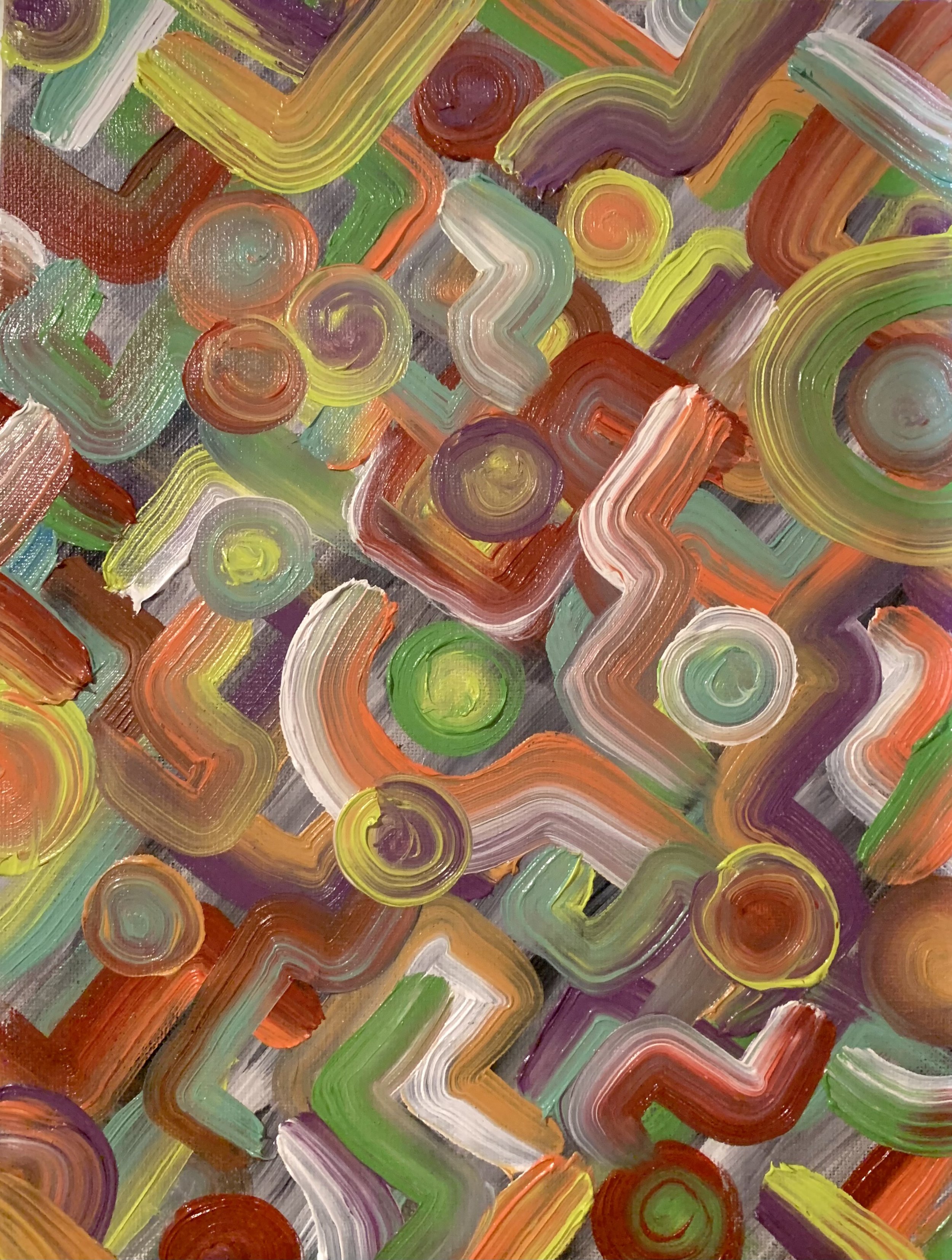 Zoinks, Scoob. 11x14in, oil on canvas board. '21.