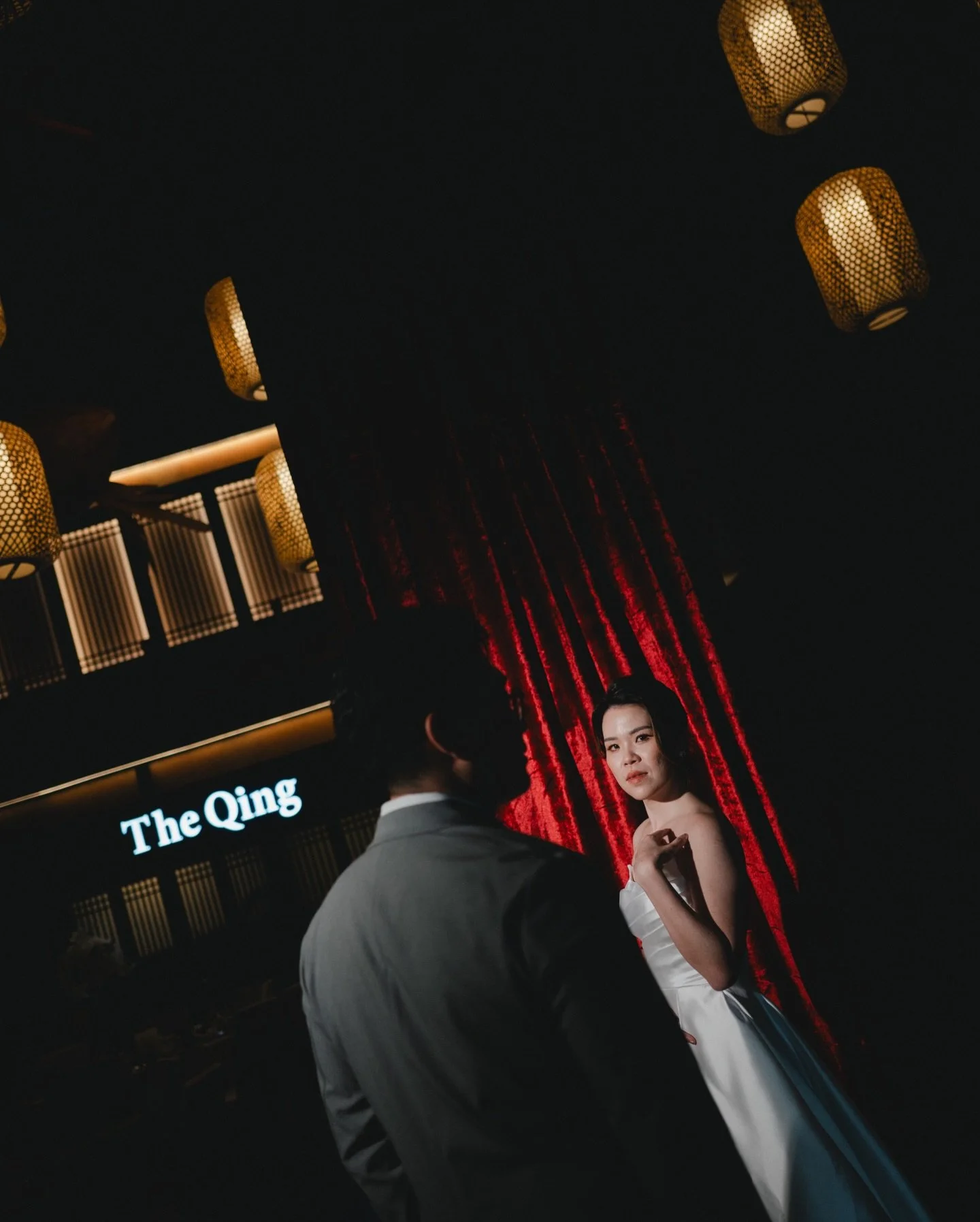 Snippets from Wedding of KC &amp; WK
The comtemporary red sits in the darker shades.

Photo @byhanwen 
Assist @raymond1918 
Couple @kimchee_lai @waik3n 
MUA @nym_studio 
Gown @dsvdressaville 
Venue @theqing_malaysia