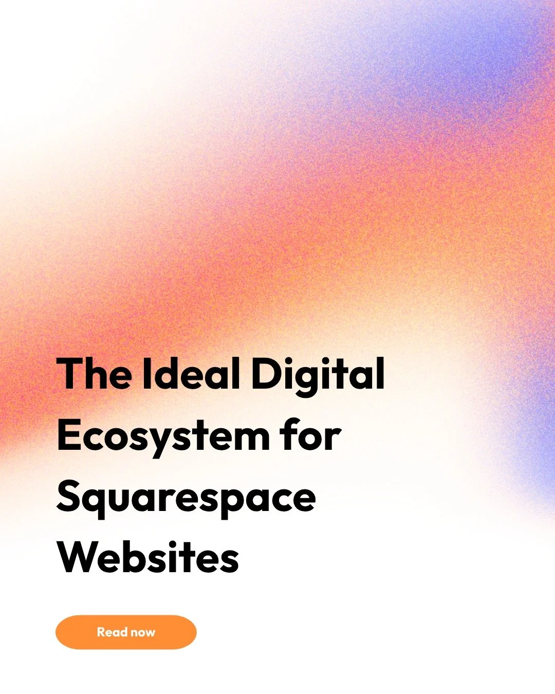 Read our latest blog post on Hueman's recommendations for making your digital ecosystem work with your website, not against. Link in bio. 
#blog #webdesign #squarespace