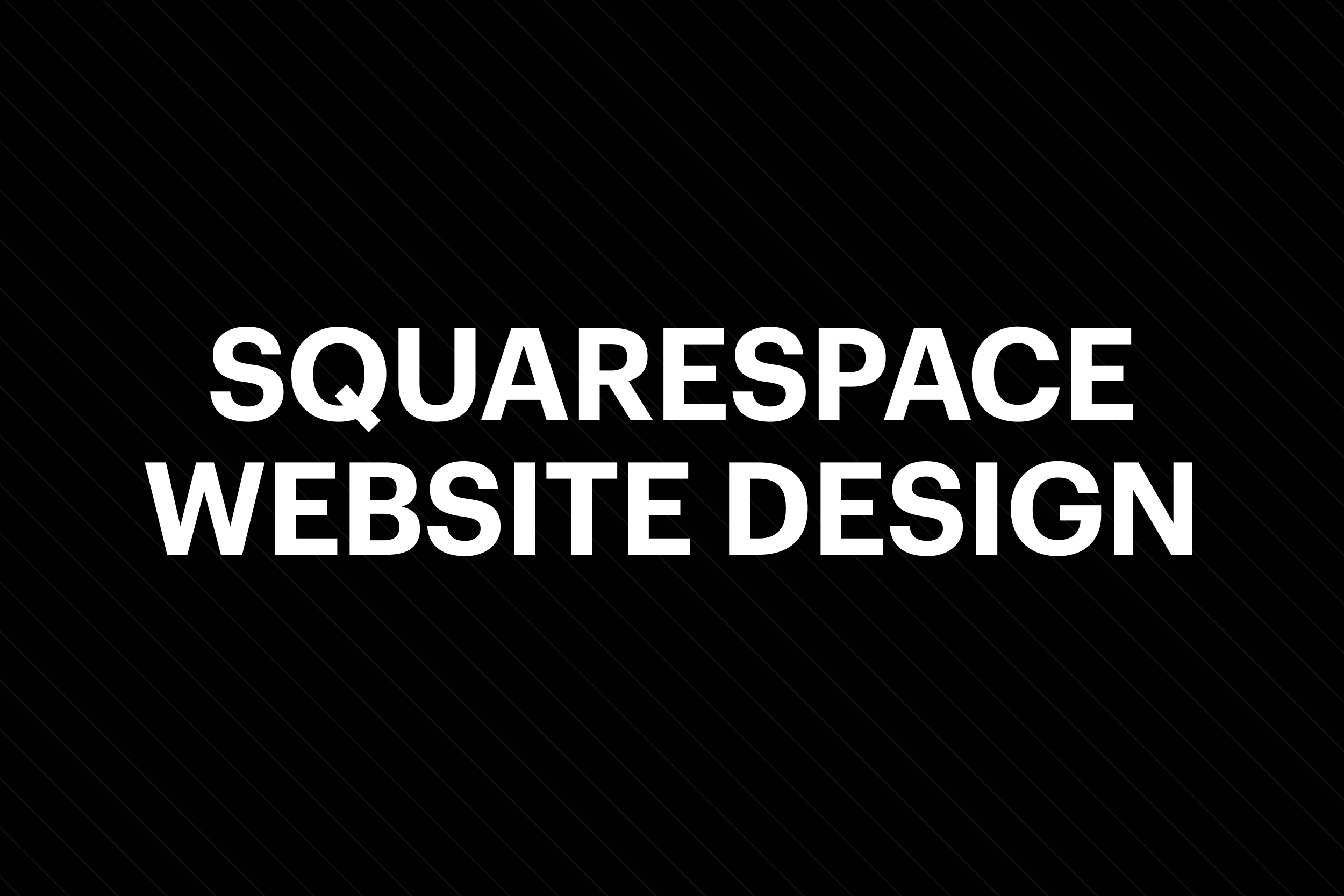 Squarespace Website Design