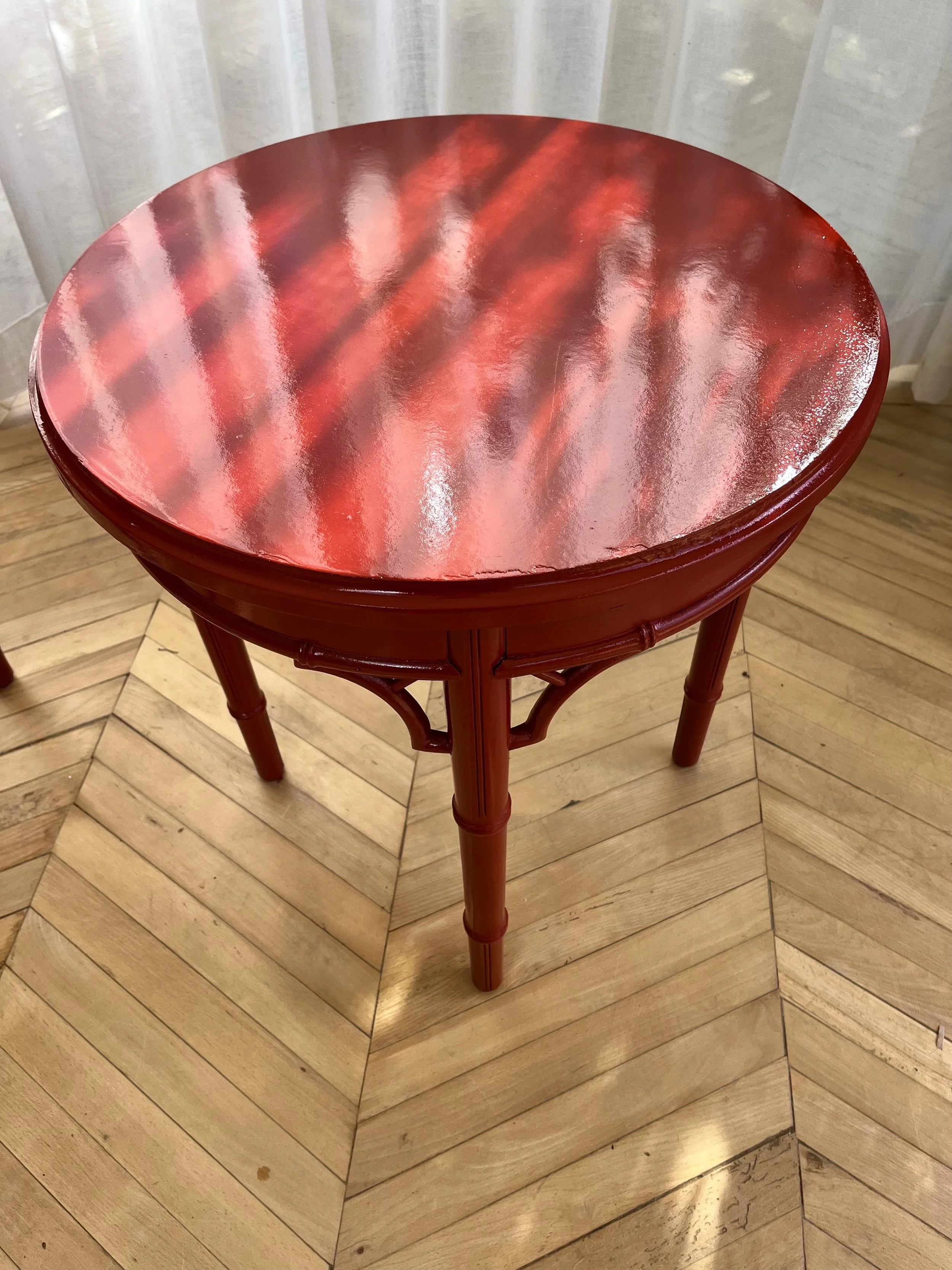 Pair of red chinoiserie style side tables 8.jpeg