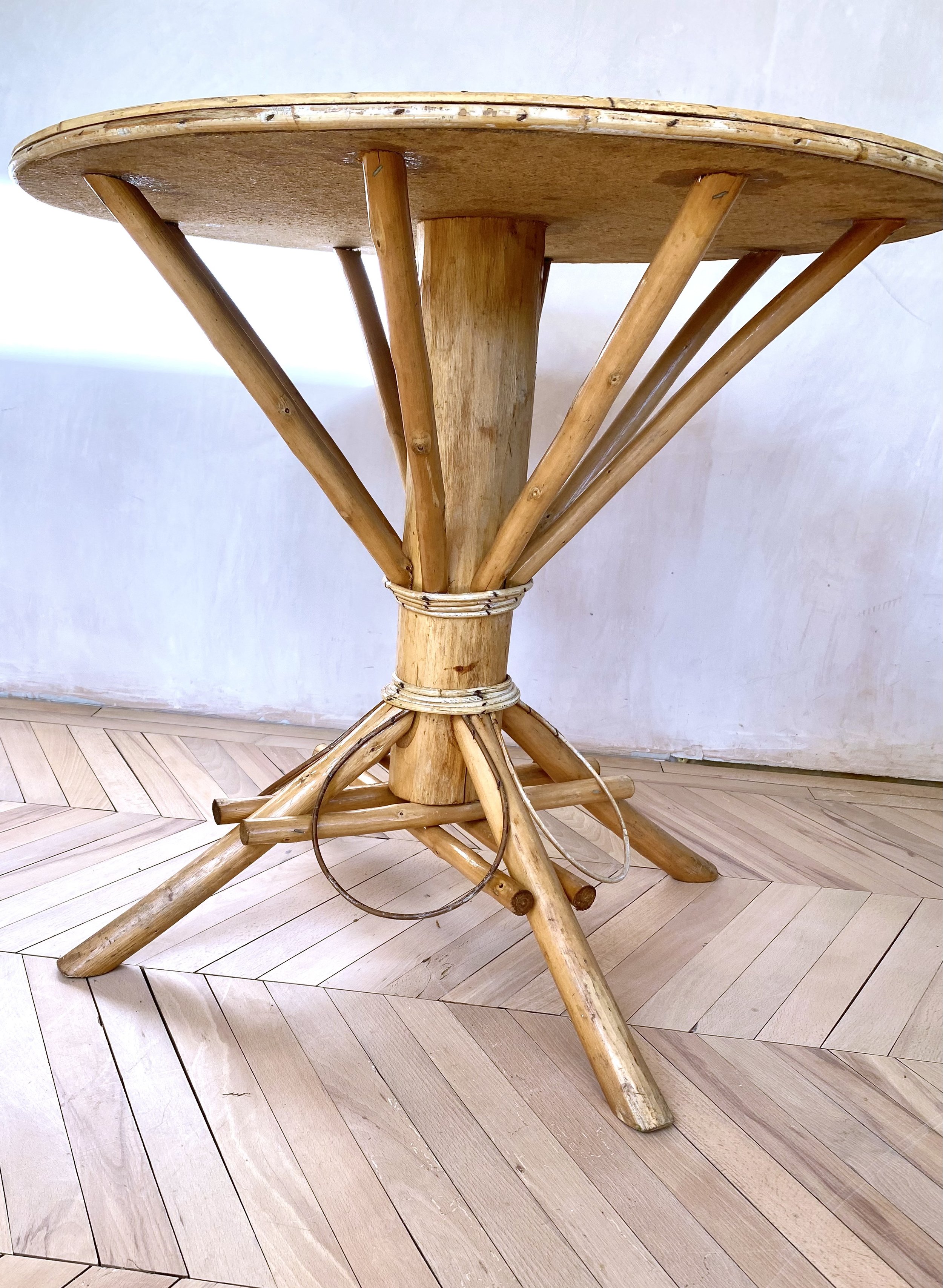 annamhliving-mid century basket weave table
