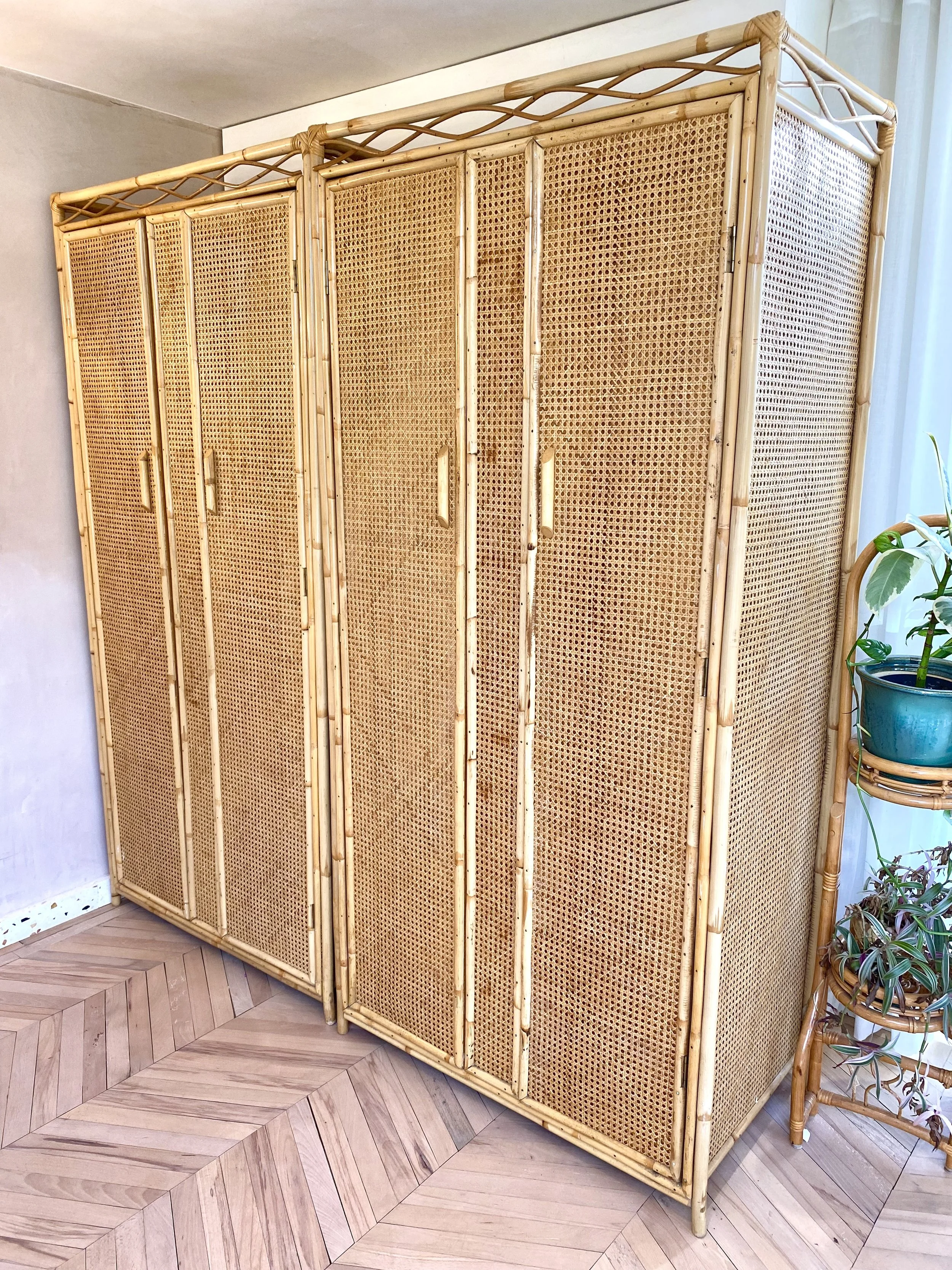 Cane Wardrobes together.jpeg