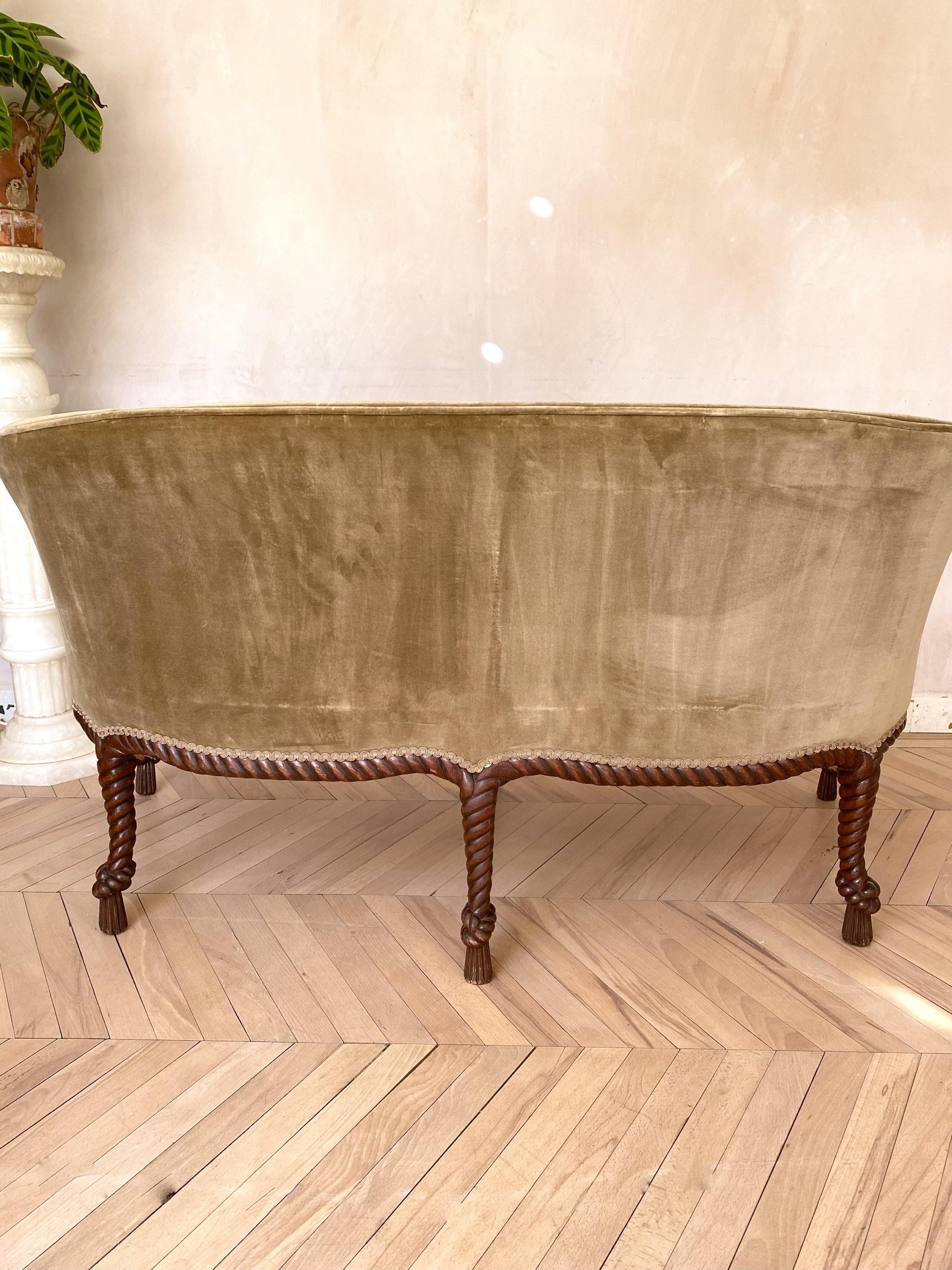 Napoleon III Style Carved Twisted Rope Sofa 9.jpeg