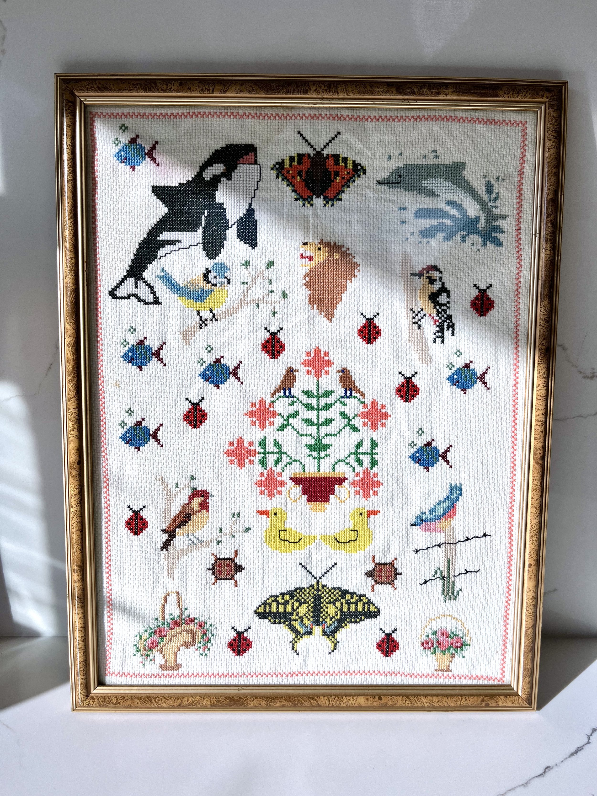 Animal and insect crossstitch picture 1.jpeg