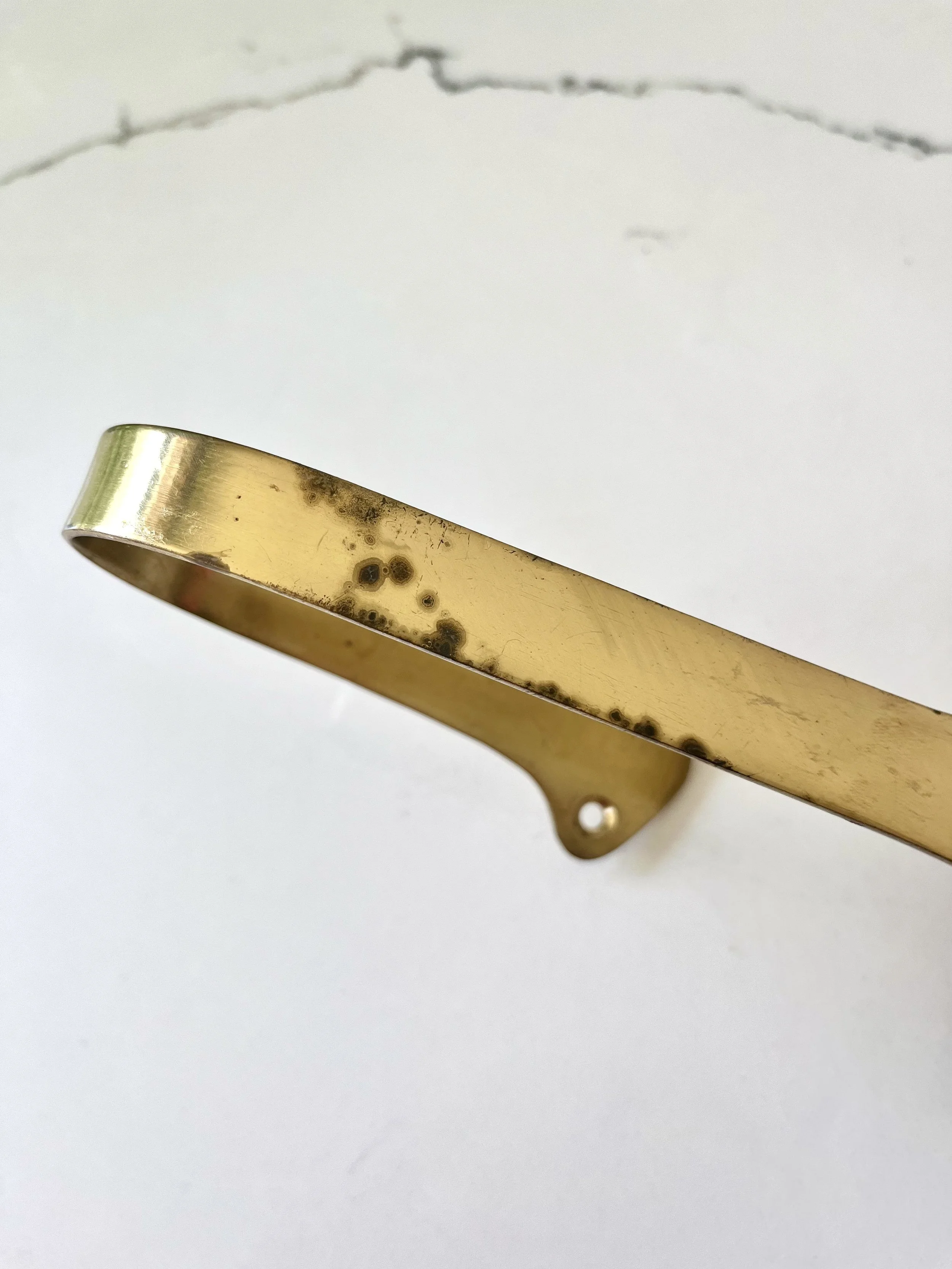 Pair of brass sun face curtain tie backs 10.jpeg
