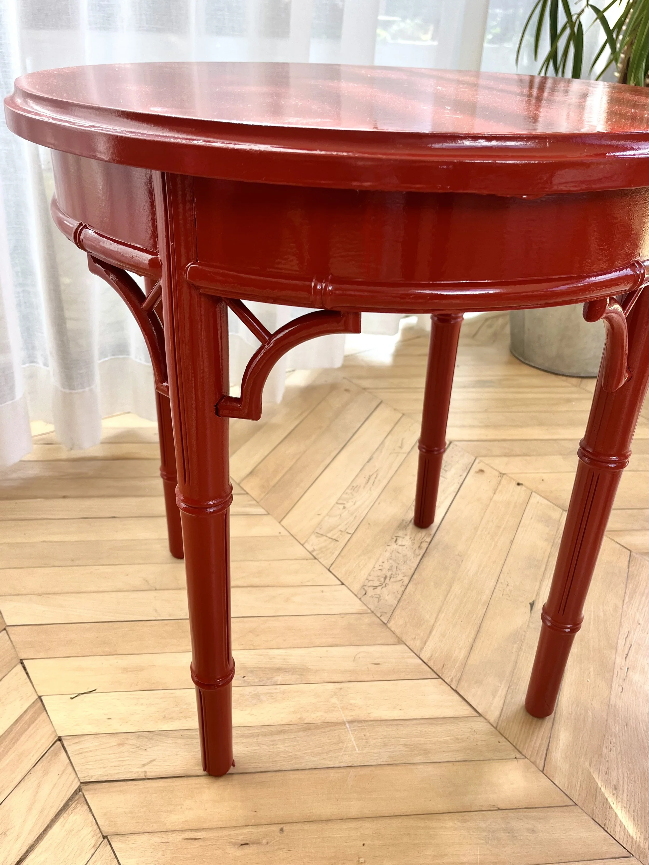 Pair of red chinoiserie style side tables 7.jpeg