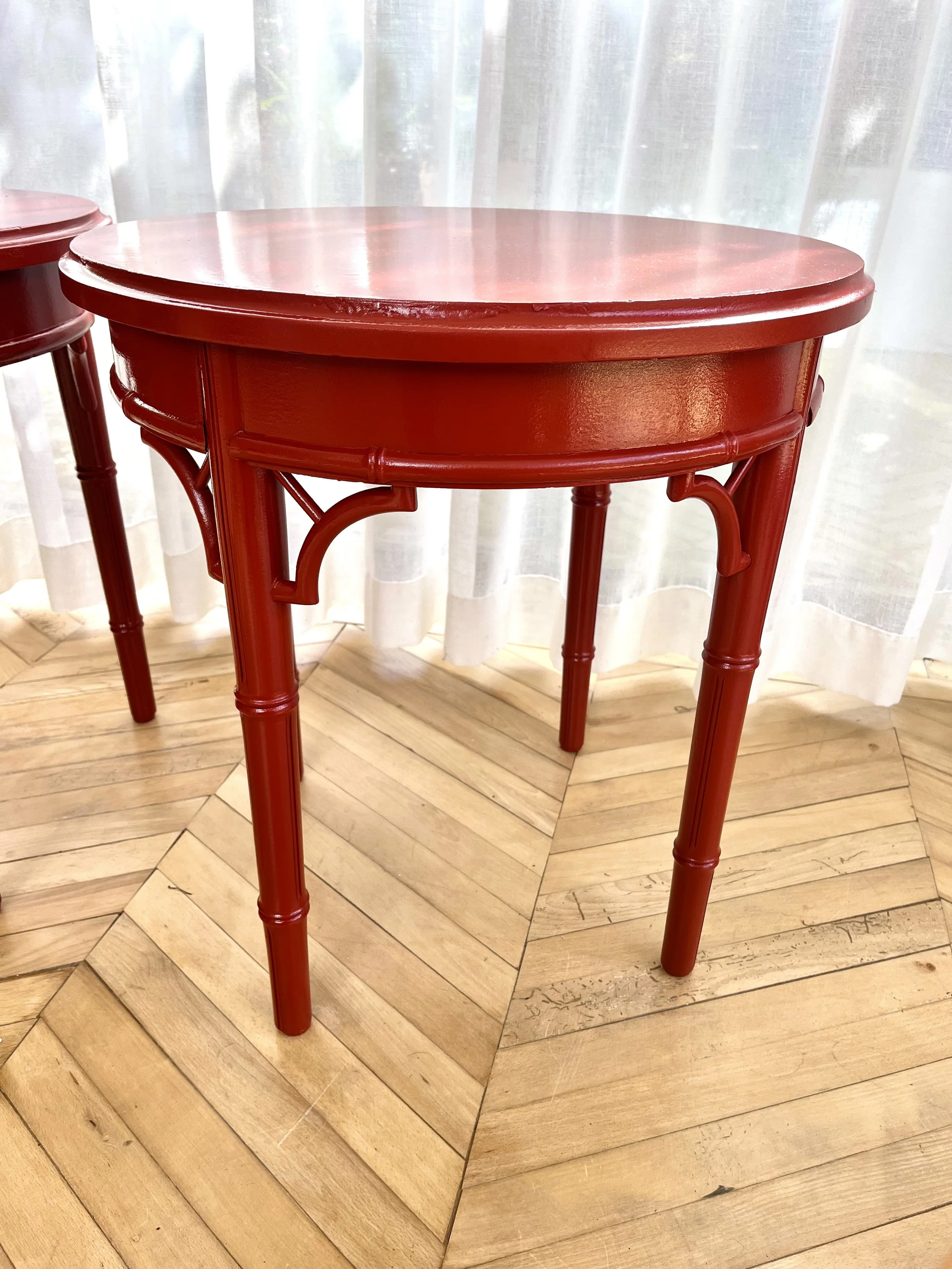 Pair of red chinoiserie style side tables 4.jpeg