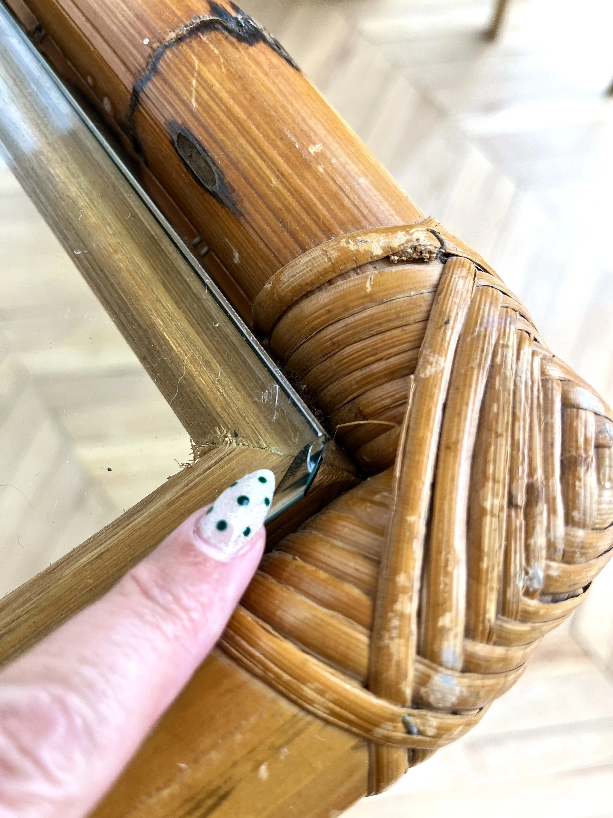 Vintage bamboo and glass dining table 8.jpeg