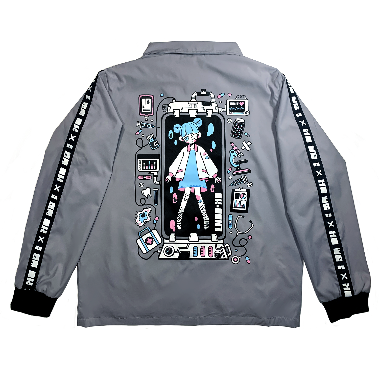 I AM OK Windbreaker Jacket