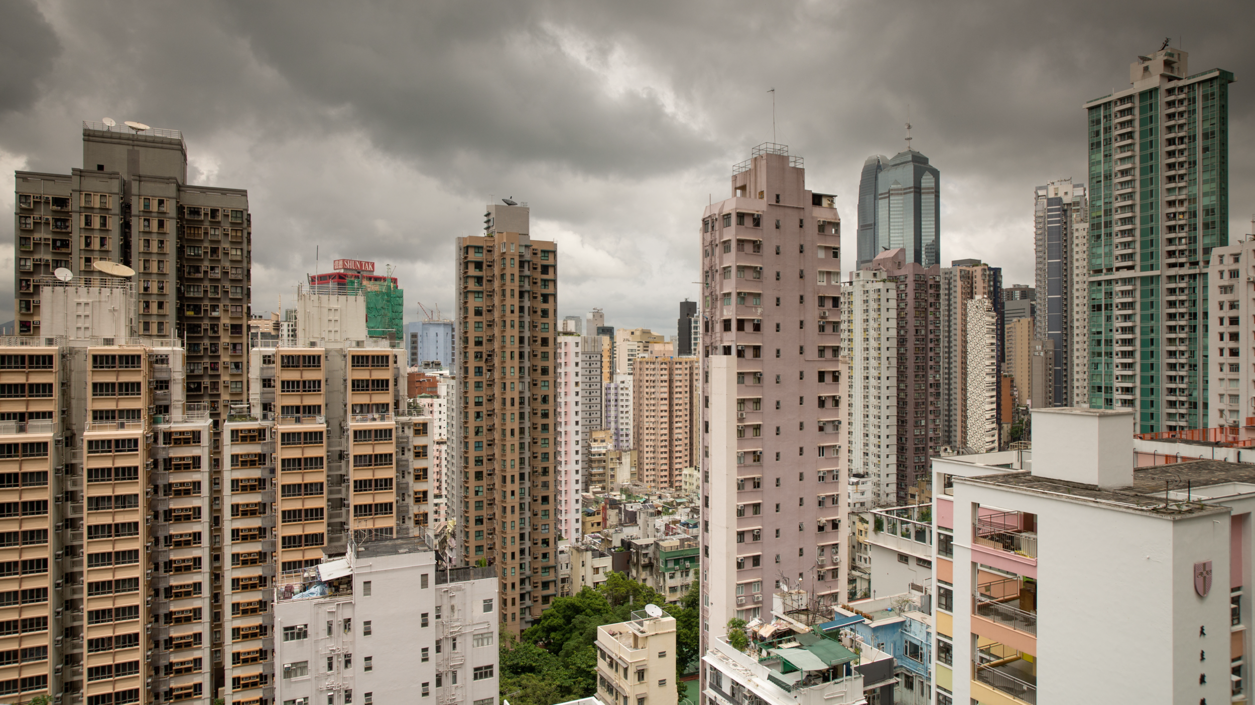 Hong Kong skyscrapers