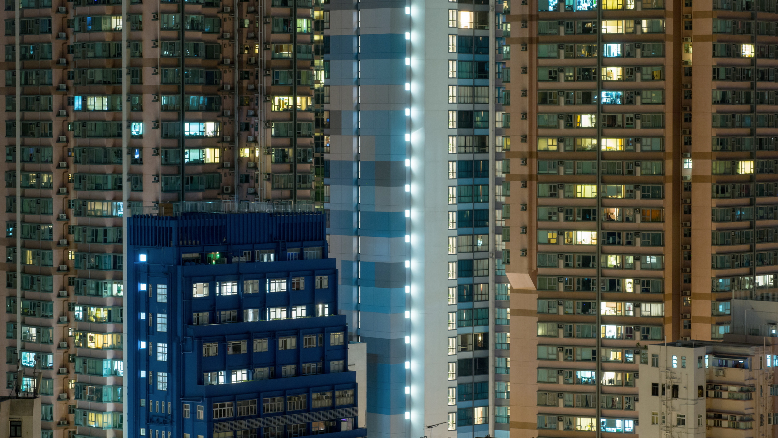Skyscrapers that never sleep, Hong Kong
