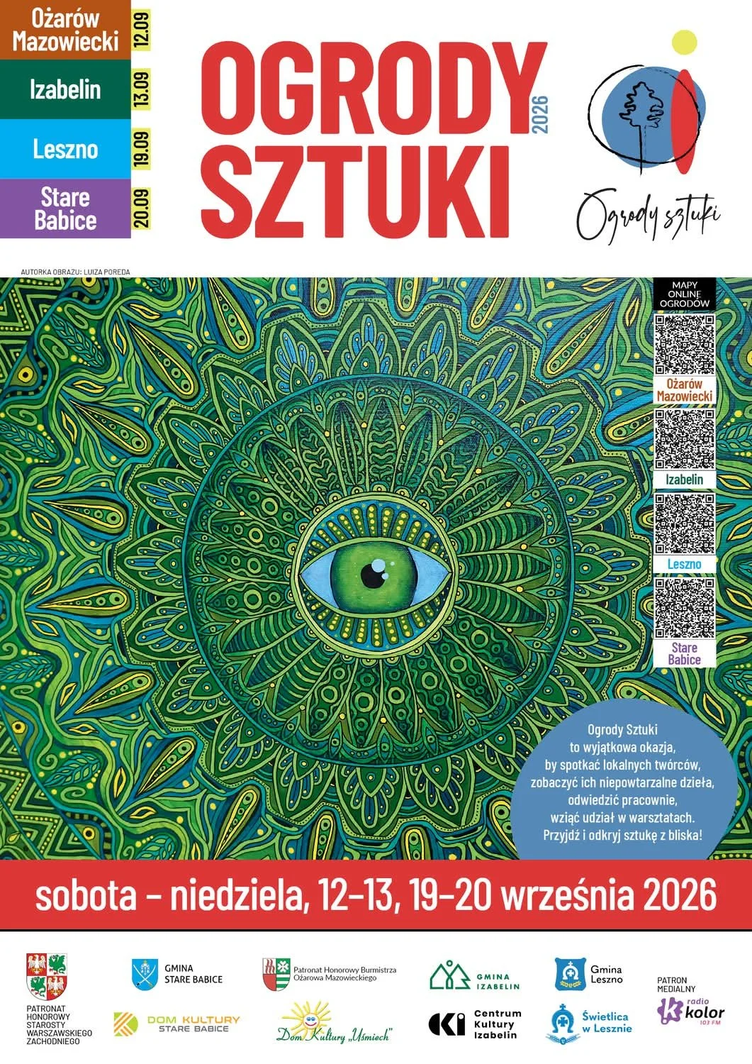 Ogrody Sztuki 2026