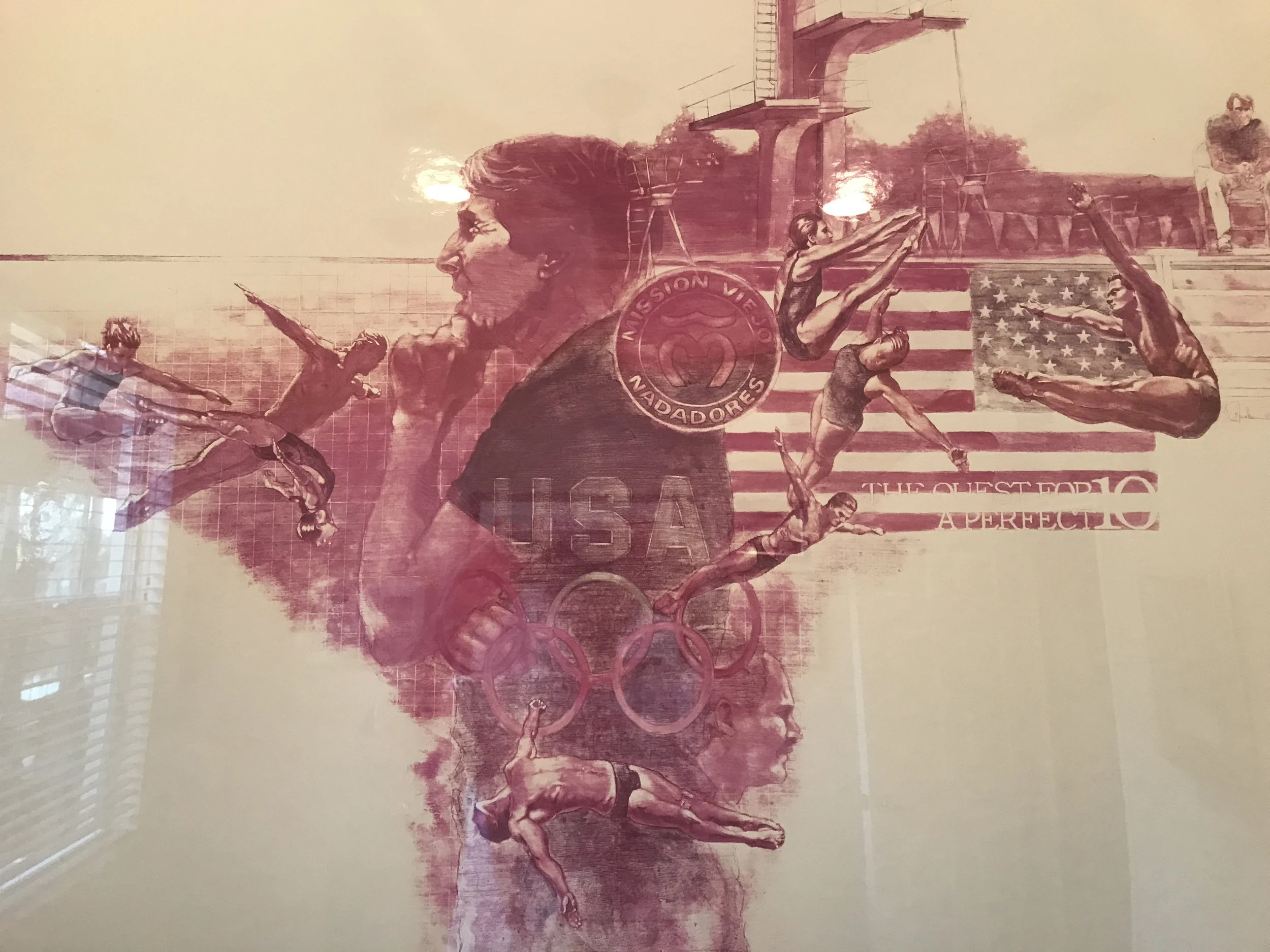 Ron OBrien with Mission Viejo Olympians.JPG