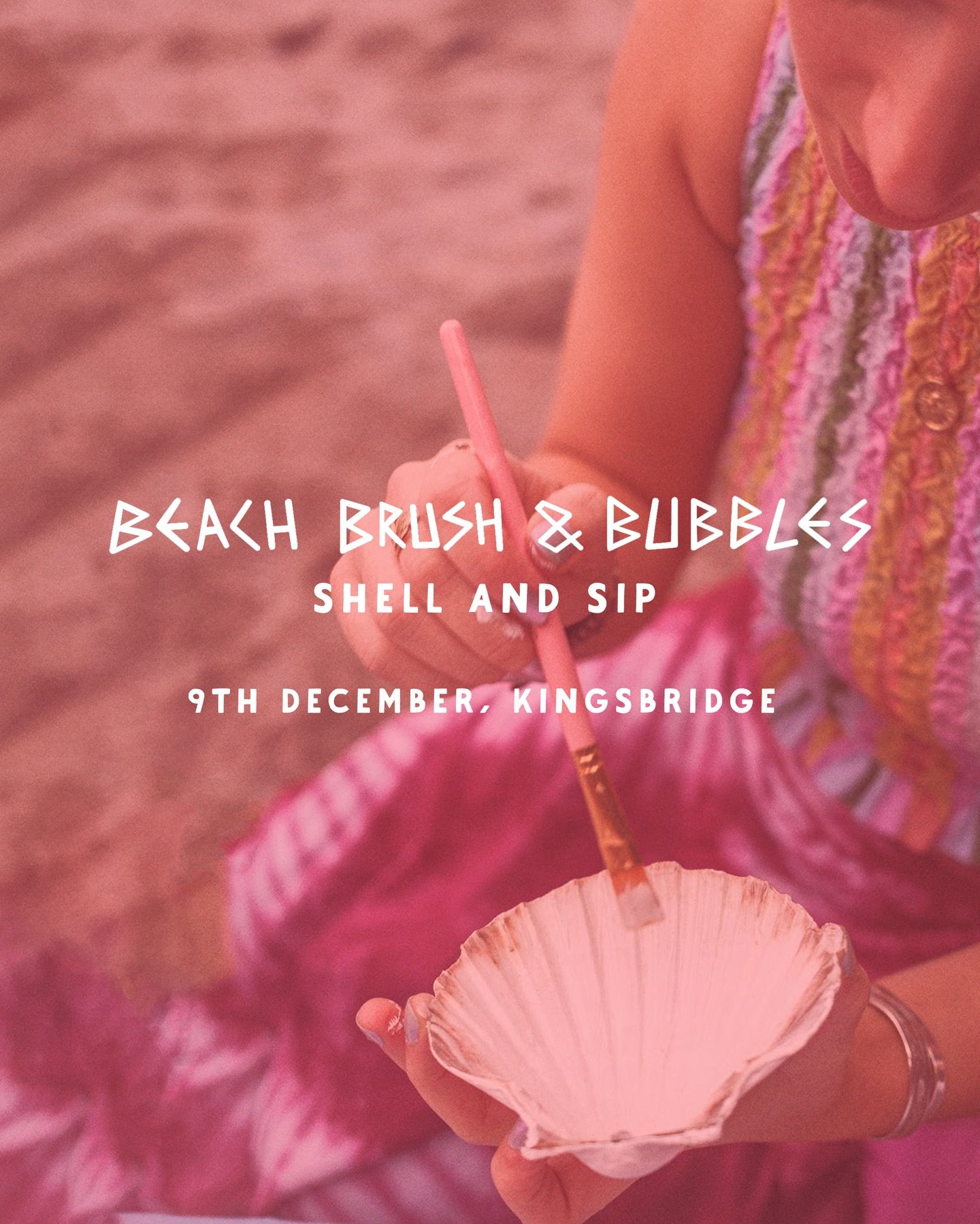 Come and join us at the Crabshell next Tuesday 🎨 🐚 🥂🪩 

Escape into an evening of ocean-inspired creativity, bubbly drinks, and great company. We&rsquo;ll be painting shells with acrylics - a relaxed, beginner-friendly session with no prior art e