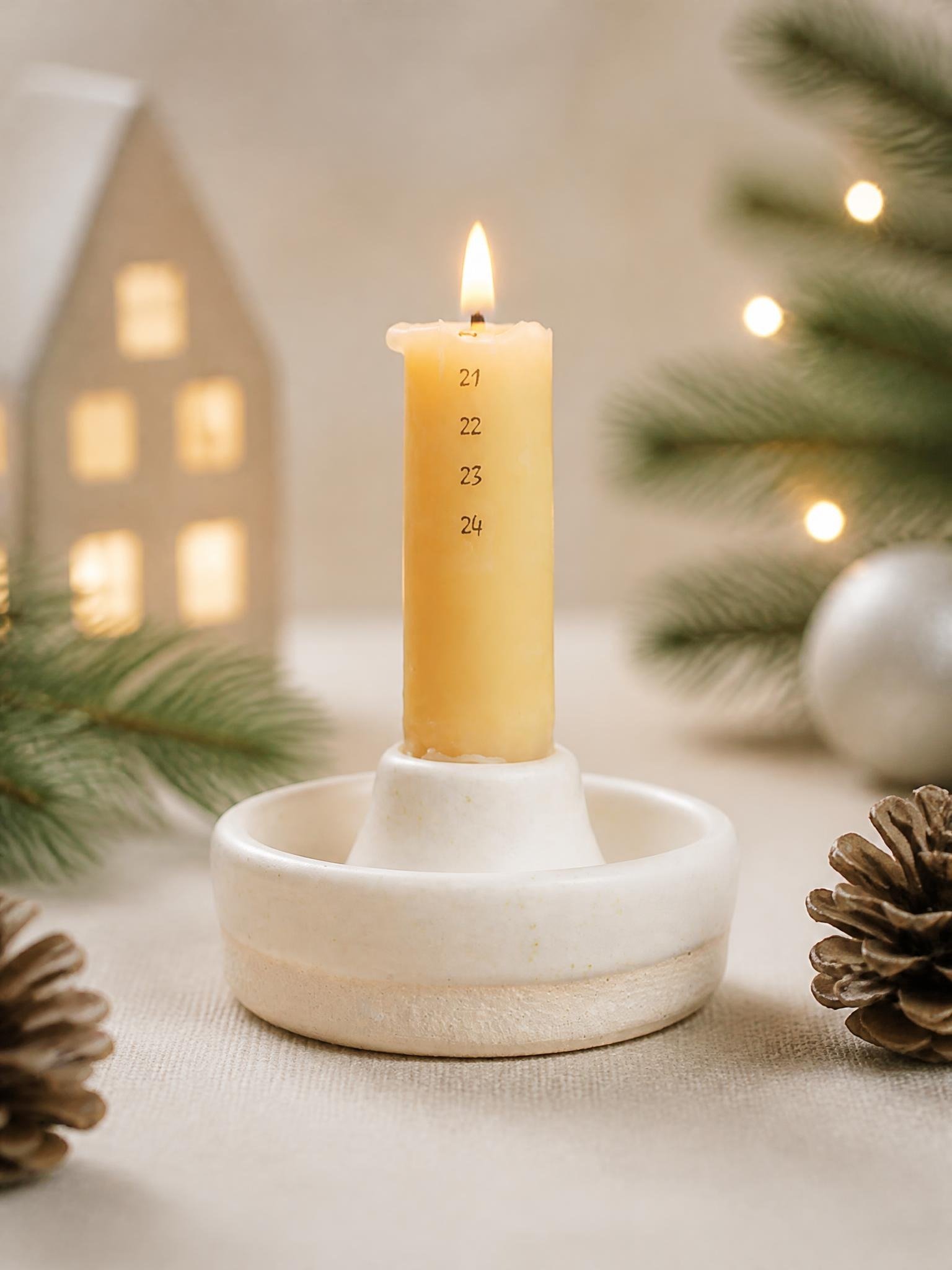 Christmas Advent Candle burning.jpg