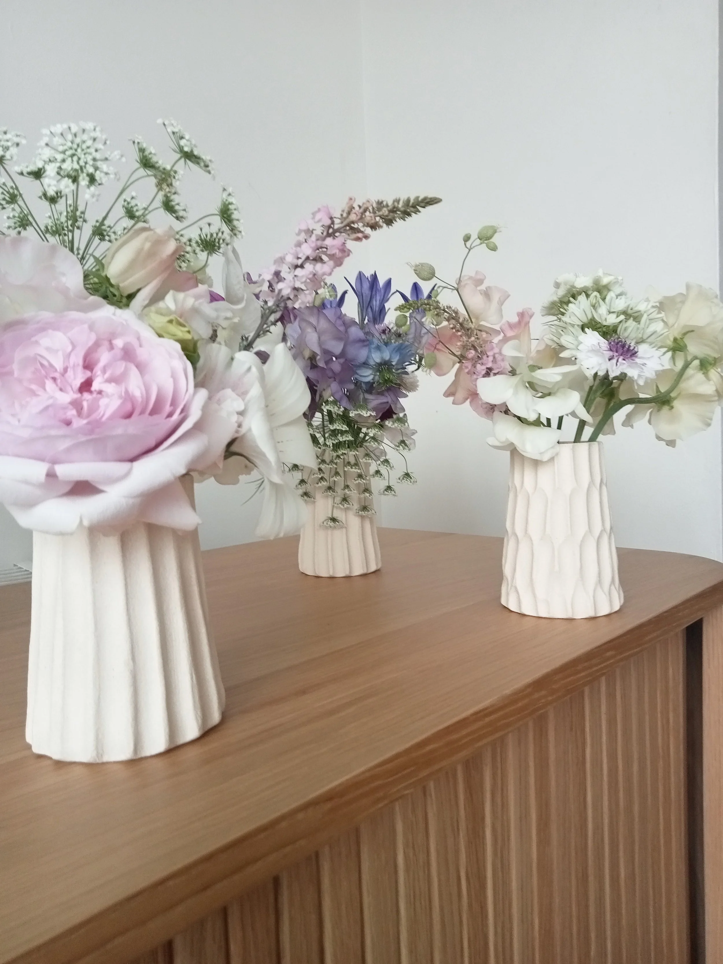 Handmade Carved Vase collection