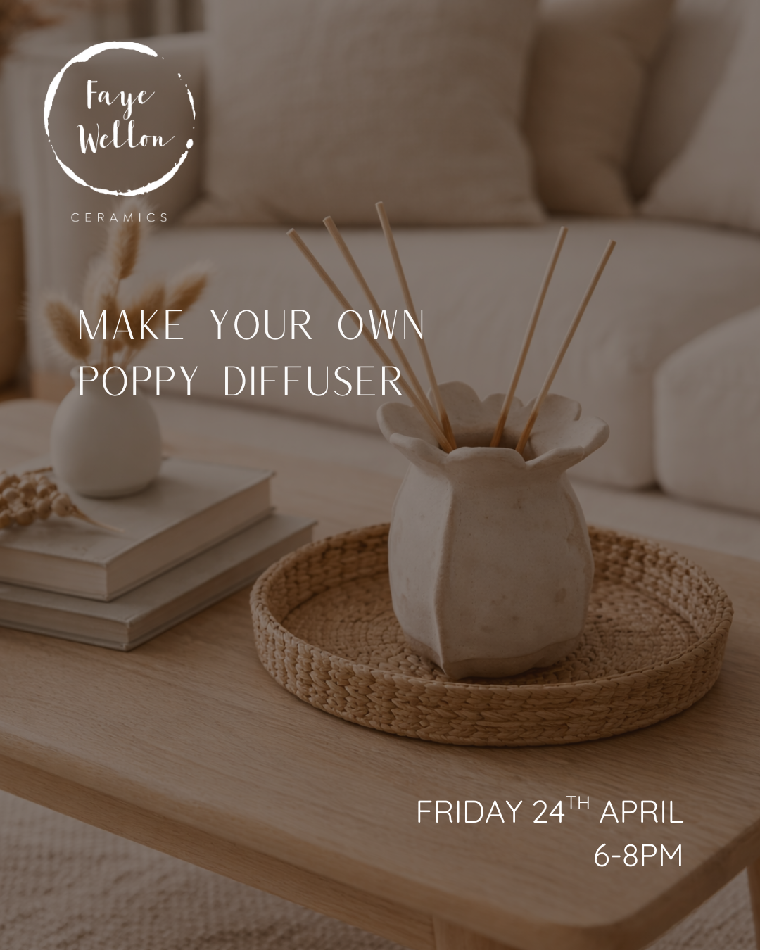 Poppy Diffuser Workshop - April 2026