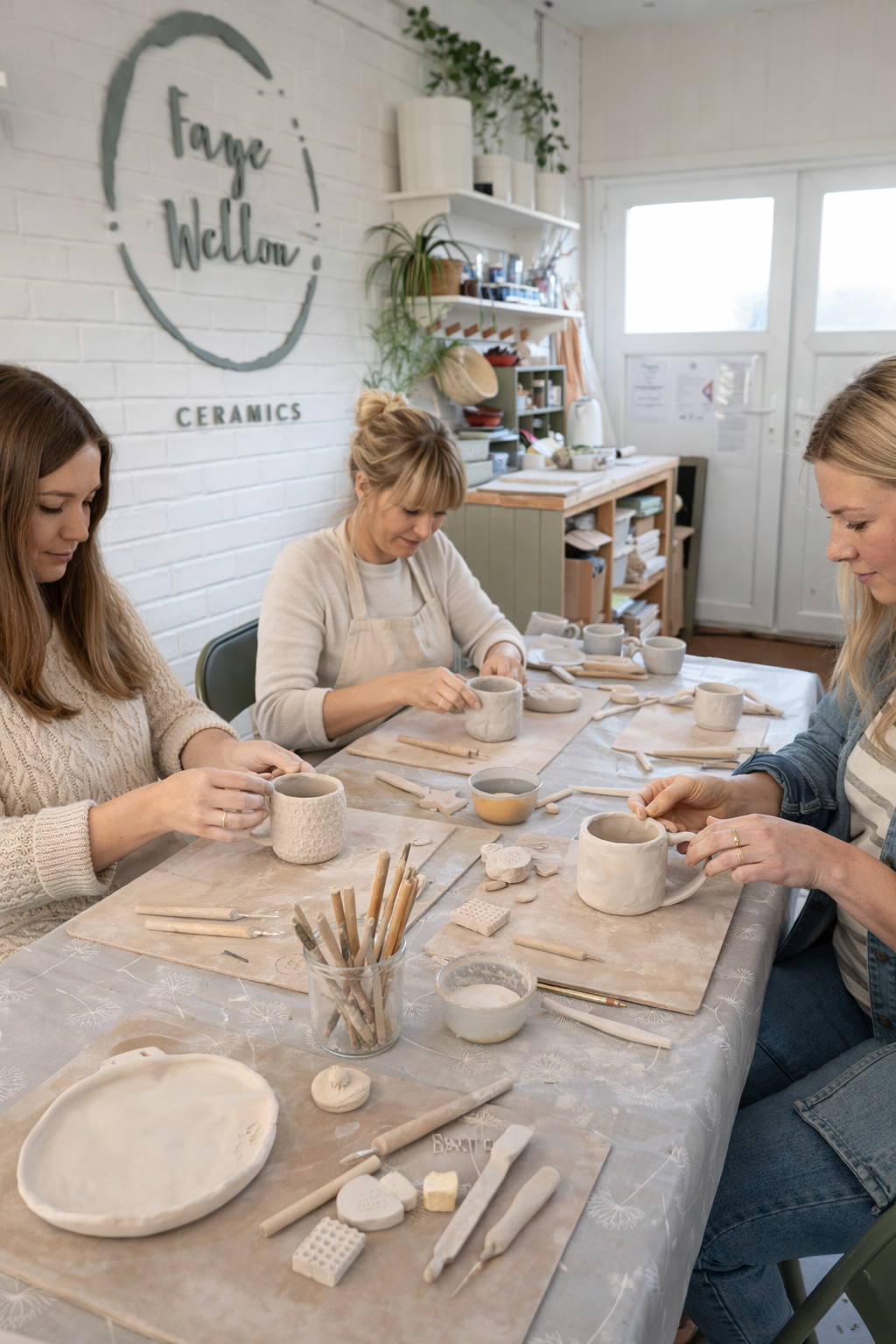 Adult Hand-Building Pottery Workshops