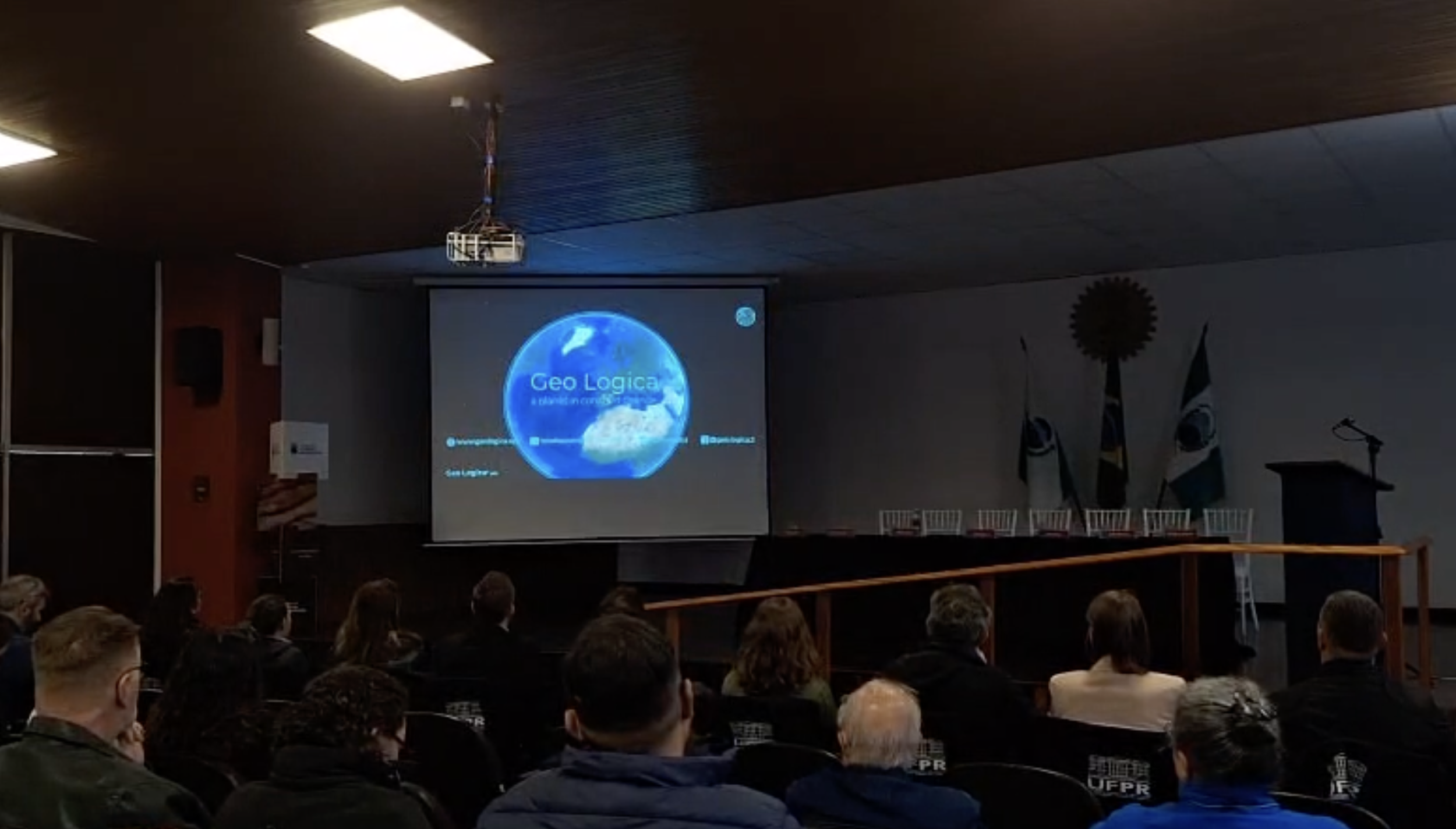  Geo Logica at the 1st Brazilian Sedimentary Basins Symposium.