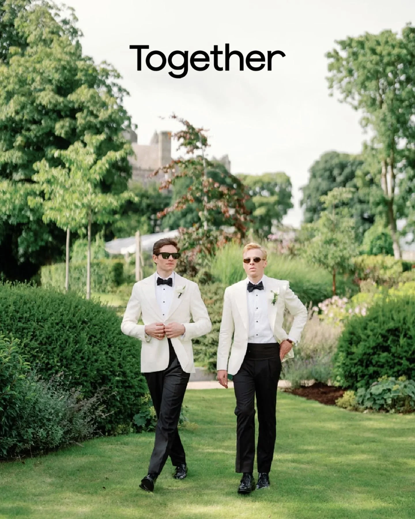 Absolutely over the moon to be featured on Together Journal, and for such a special wedding too. Brian and Brian declared their love in the gorgeous surrounds of Cashel Palace, with an outdoor marquee ceremony on one of the hottest days of the year.
