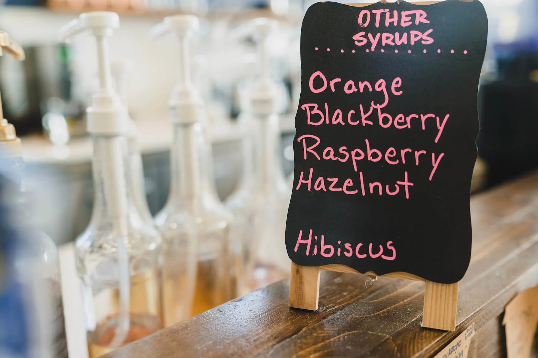 syrup bottles - coffee shop in seymour in.jpg