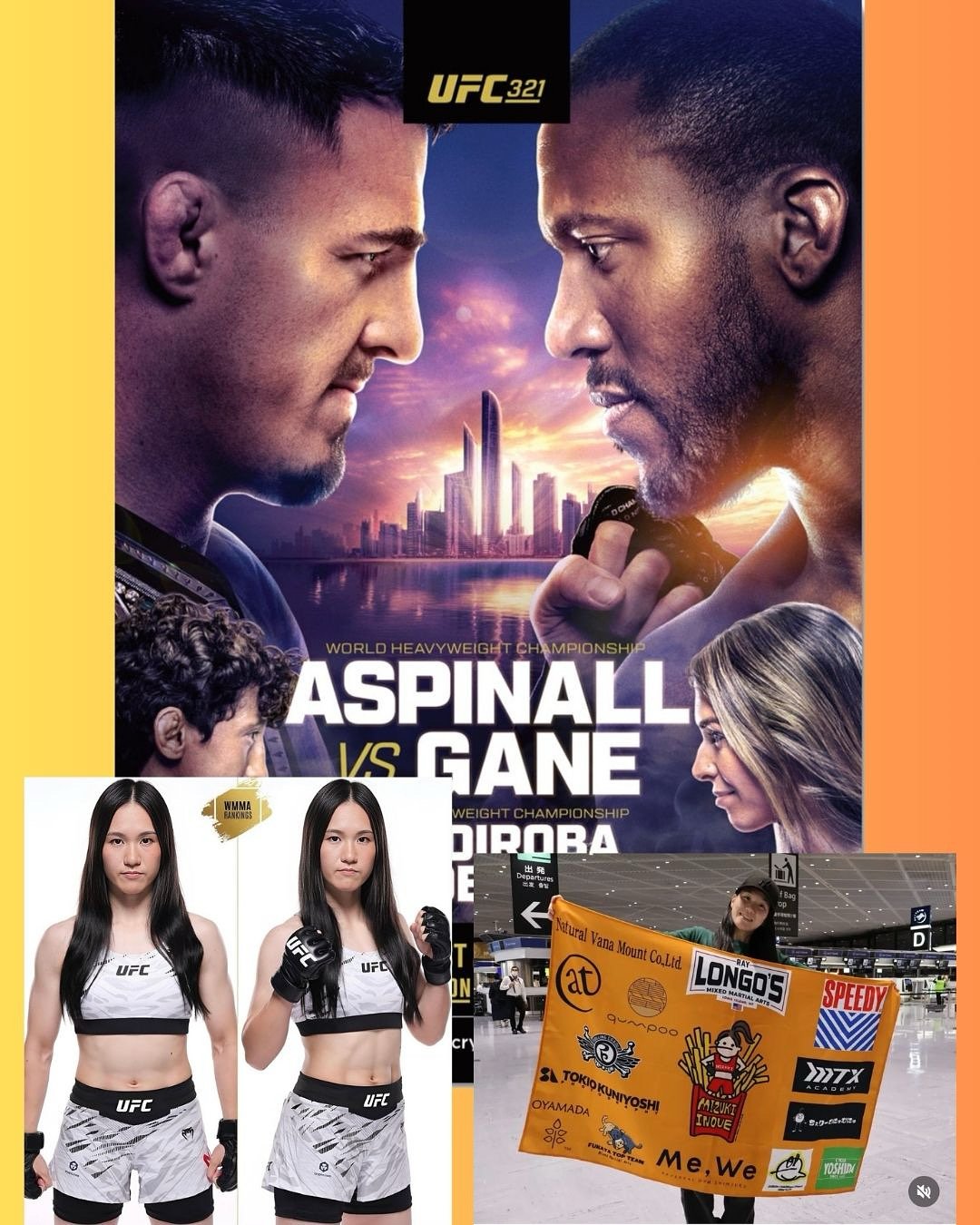 Celebrates Mizuki's Triumph at UFC 321! 🇯🇵