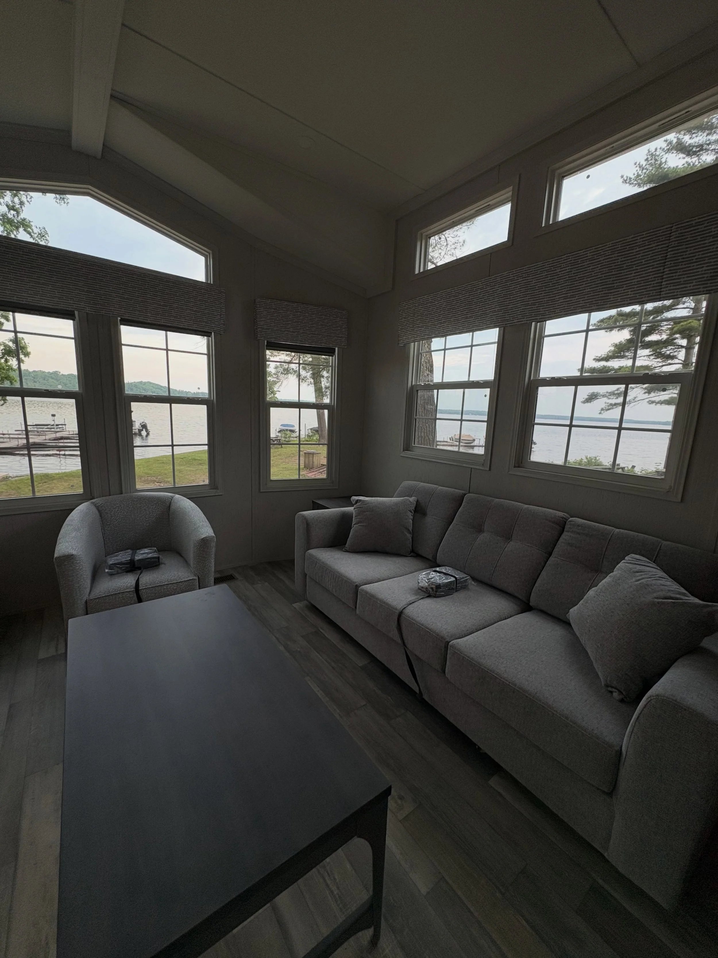 SOLD SOLD SOLD

Another beautiful park model has officially found its family. With unbelievable views, peaceful mornings at the lake and endless family memories waiting to be made, this is an exciting sale due to location and the views that come with