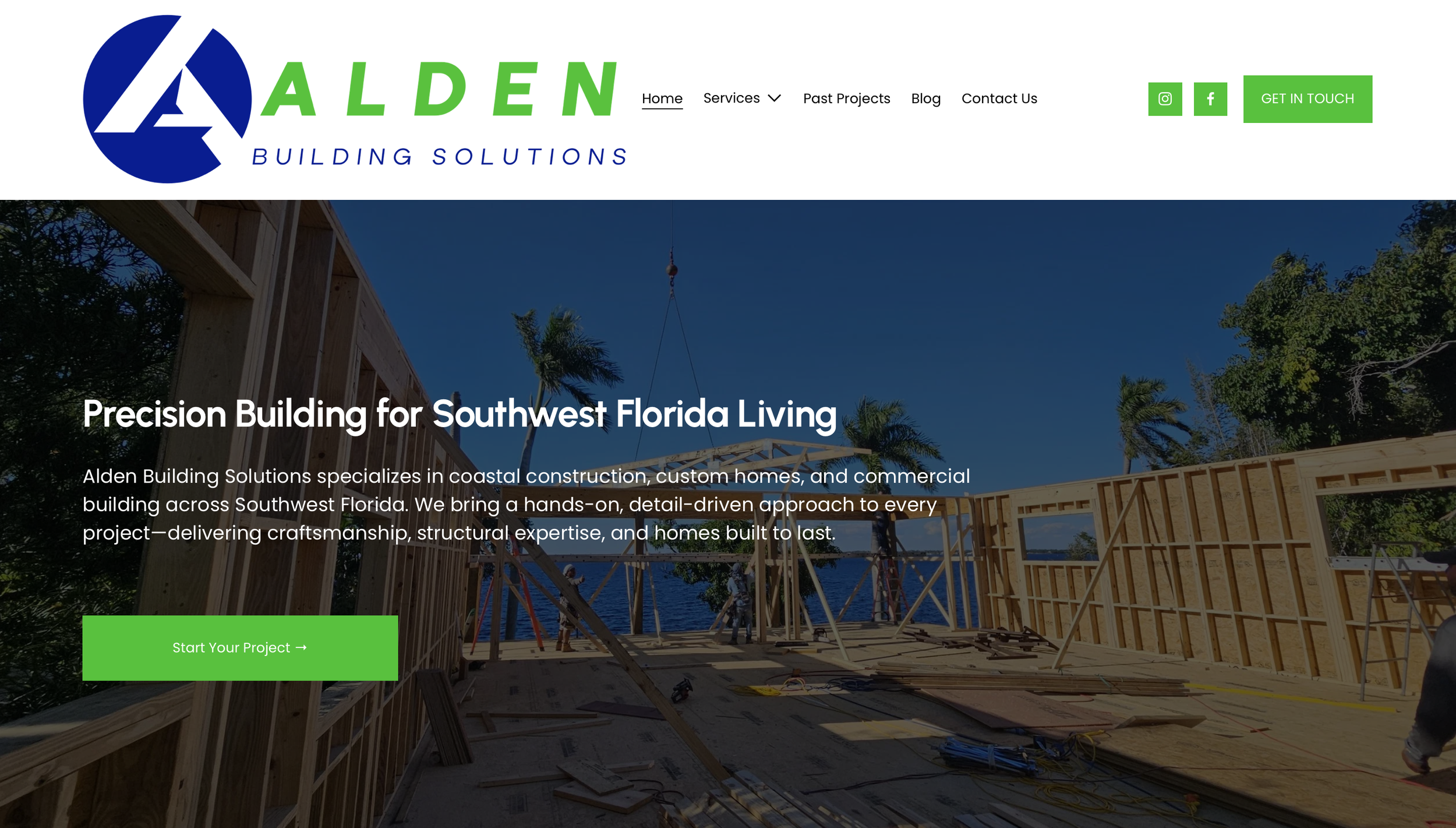 Alden Builds Homepage