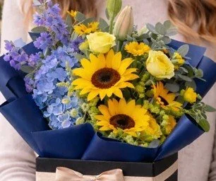 Sunlit Splendor Flower Bouquet